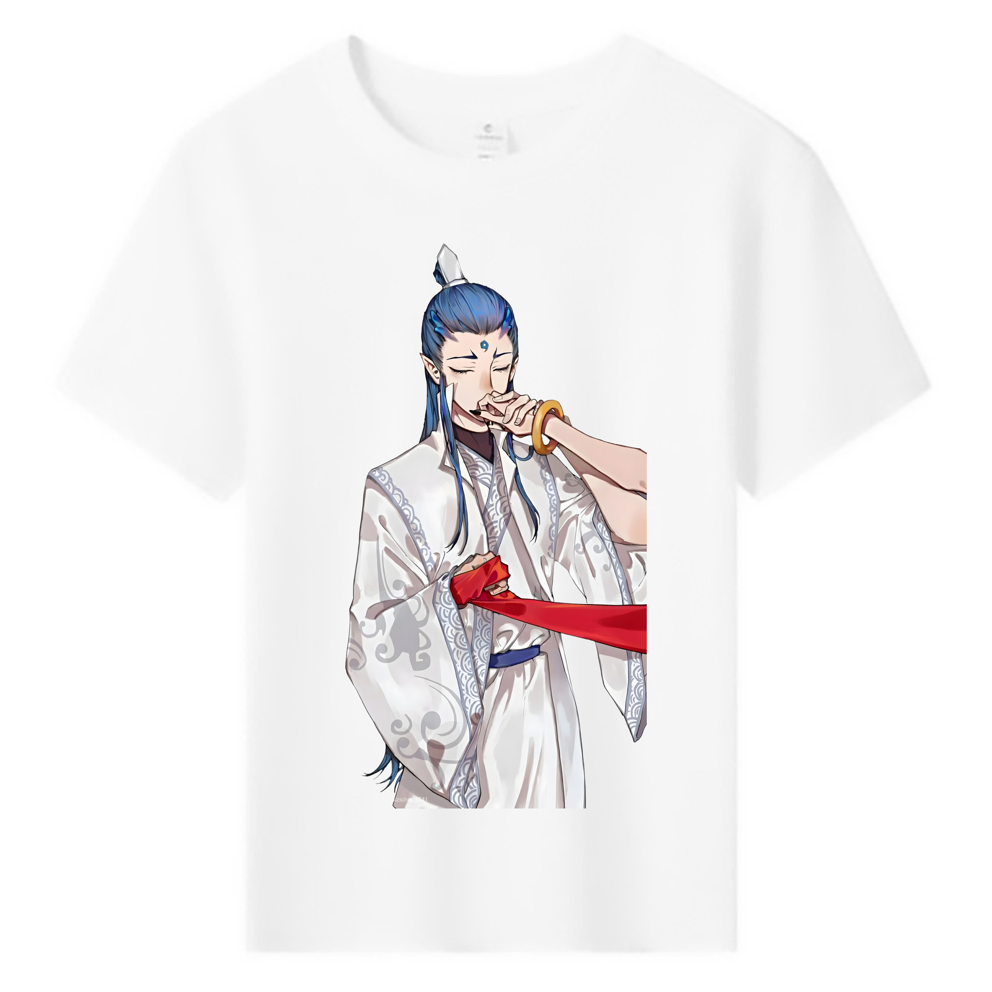 （画像用） Ne Zha 2 ナタ 魔童の大暴れ 綿100％キッズTシャツ（フロントプリント）