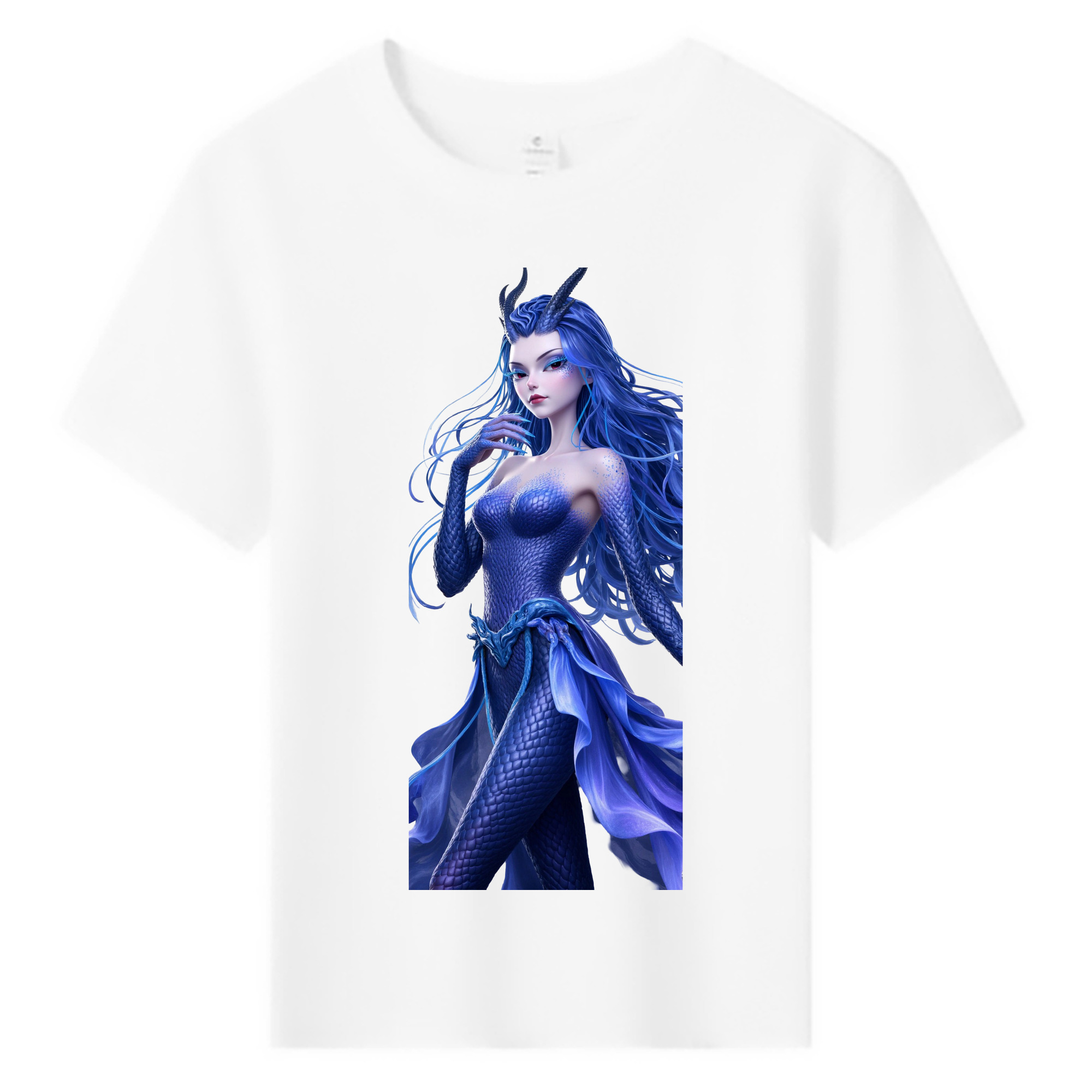 （画像用） Ne Zha 2 ナタ 魔童の大暴れ 綿100％キッズTシャツ（フロントプリント）