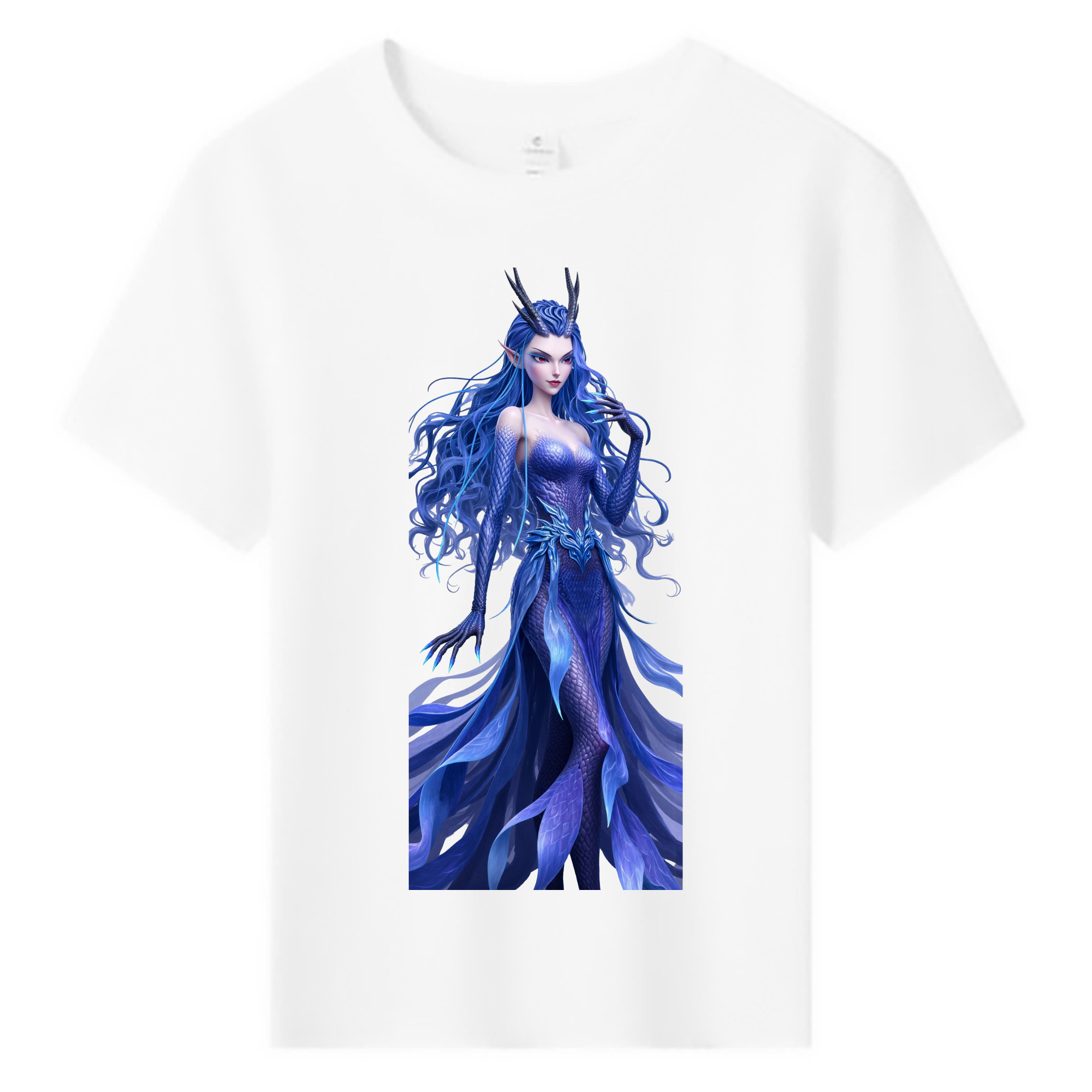 （画像用） Ne Zha 2 ナタ 魔童の大暴れ 綿100％キッズTシャツ（フロントプリント）