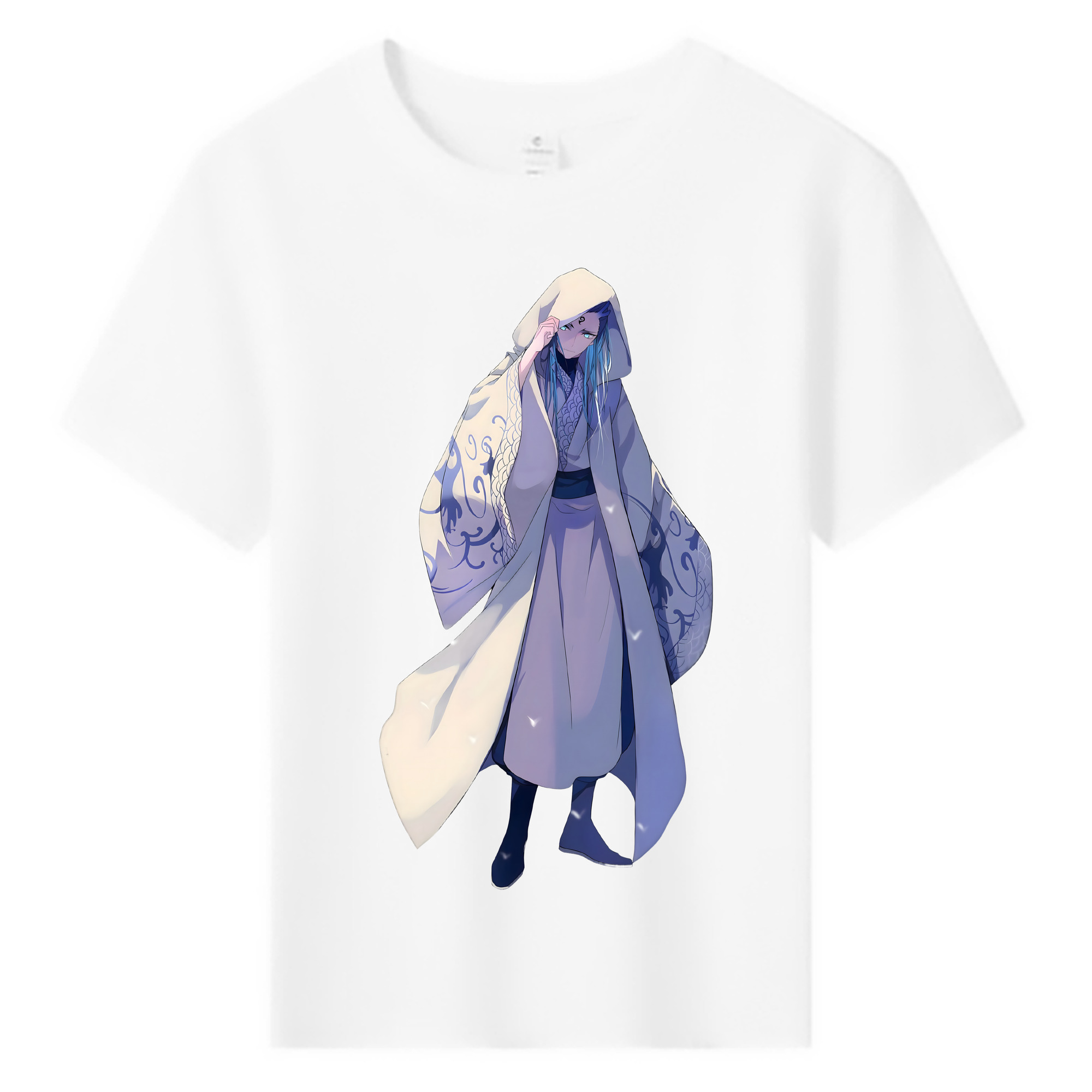 （画像用） Ne Zha 2 ナタ 魔童の大暴れ 綿100％キッズTシャツ（フロントプリント）