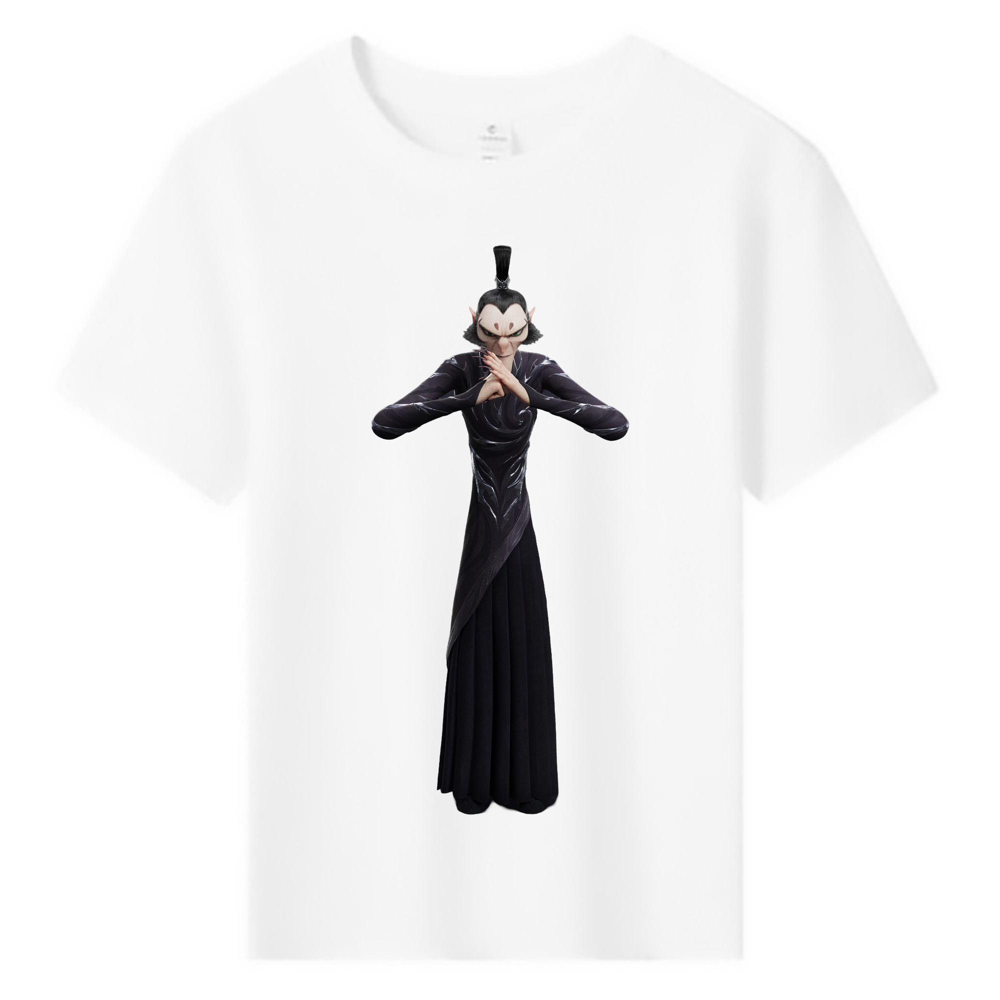 （画像用） Ne Zha 2 ナタ 魔童の大暴れ 綿100％キッズTシャツ（フロントプリント）