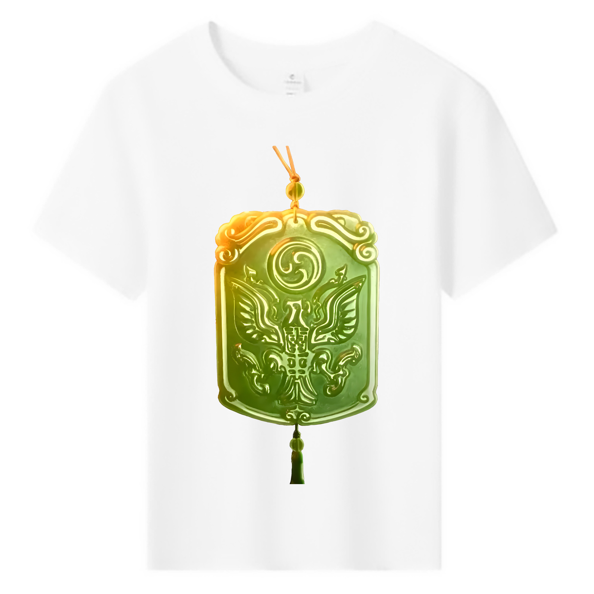 （画像用） Ne Zha 2 ナタ 魔童の大暴れ 綿100％キッズTシャツ（フロントプリント）
