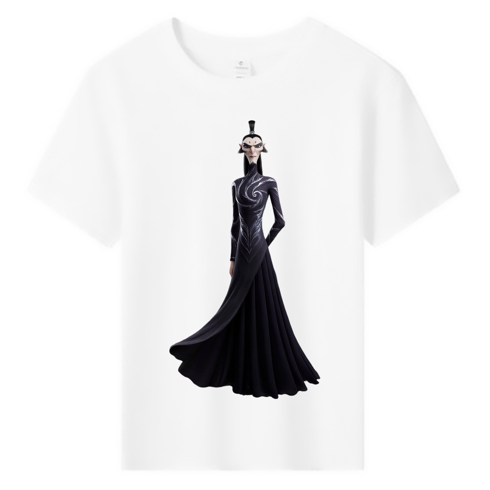（画像用） Ne Zha 2 ナタ 魔童の大暴れ 綿100％キッズTシャツ（フロントプリント）