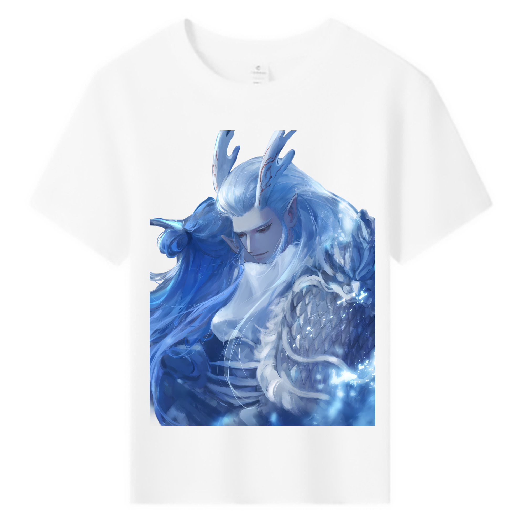 （画像用） Ne Zha 2 ナタ 魔童の大暴れ 綿100％キッズTシャツ（フロントプリント）