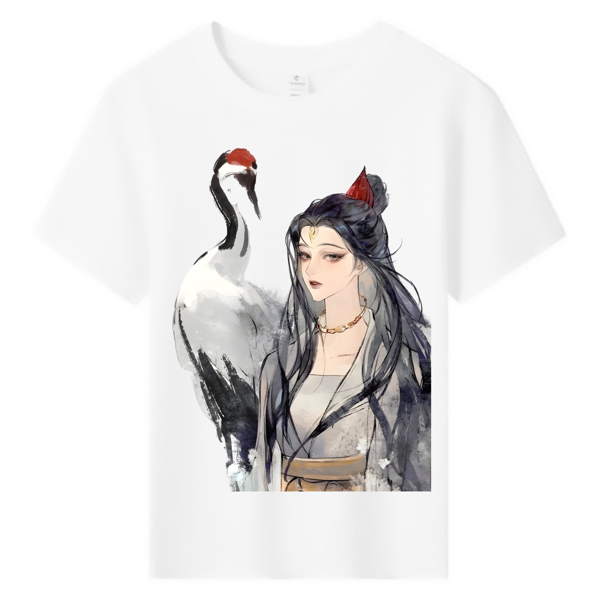 （画像用） Ne Zha 2 ナタ 魔童の大暴れ 綿100％キッズTシャツ（フロントプリント）