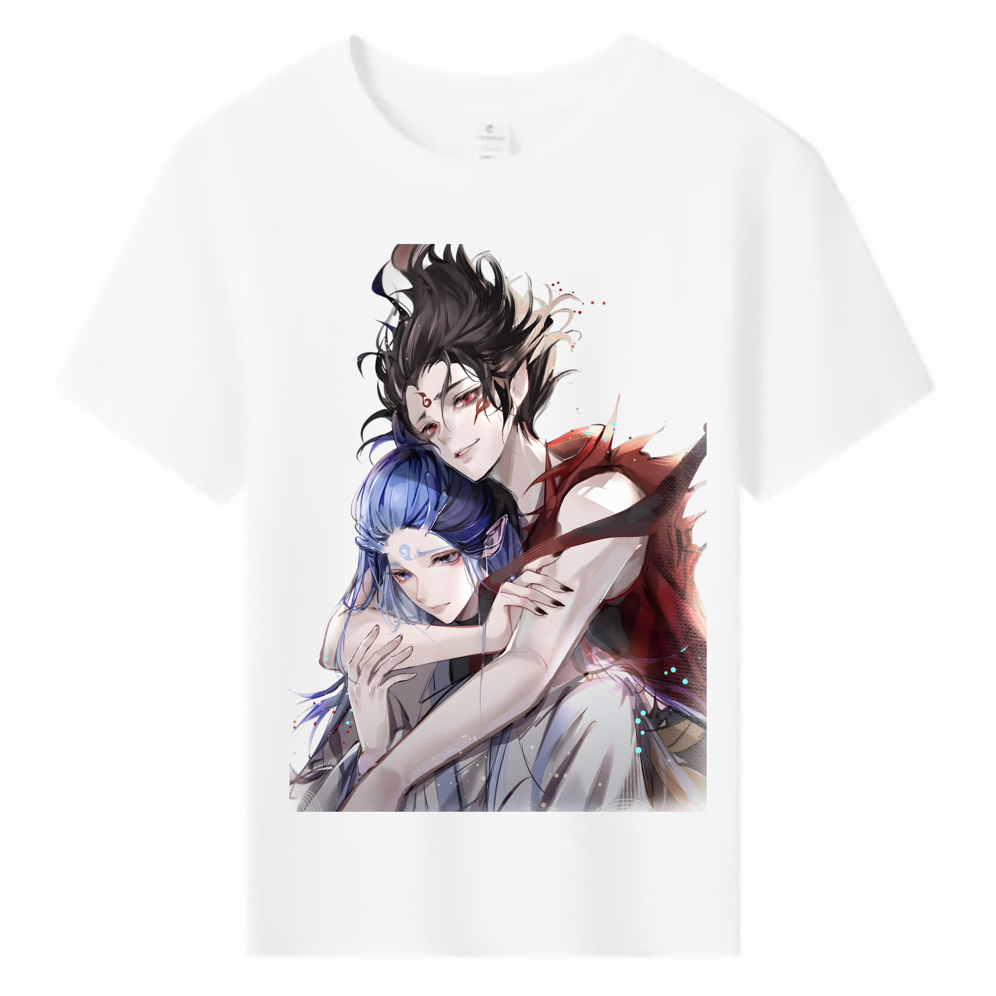 （画像用） Ne Zha 2 ナタ 魔童の大暴れ 綿100％キッズTシャツ（フロントプリント）