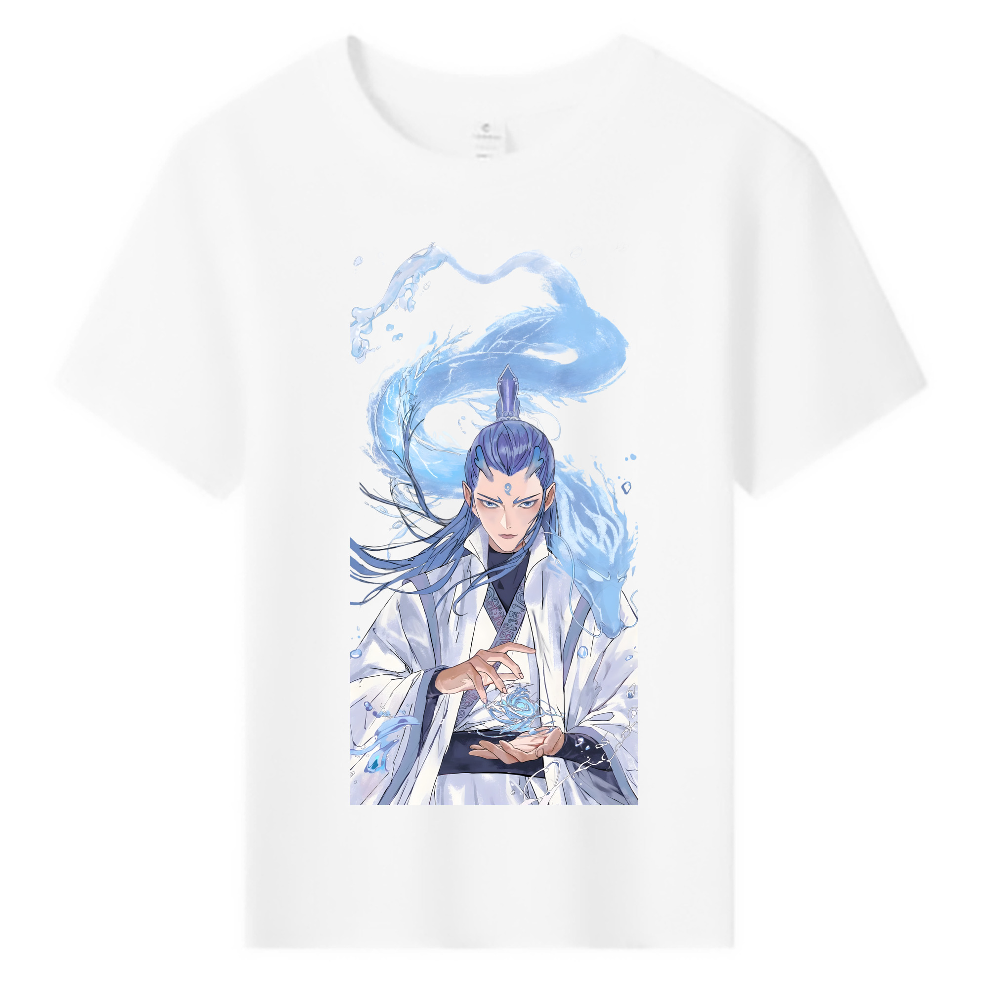 （画像用） Ne Zha 2 ナタ 魔童の大暴れ 綿100％キッズTシャツ（フロントプリント）