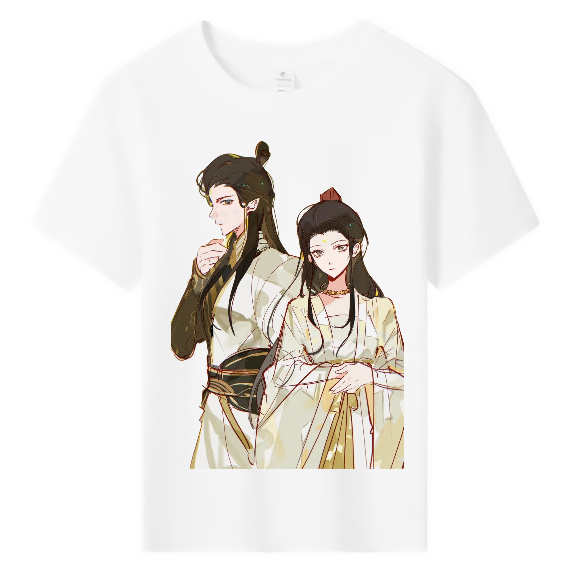 （画像用） Ne Zha 2 ナタ 魔童の大暴れ 綿100％キッズTシャツ（フロントプリント）