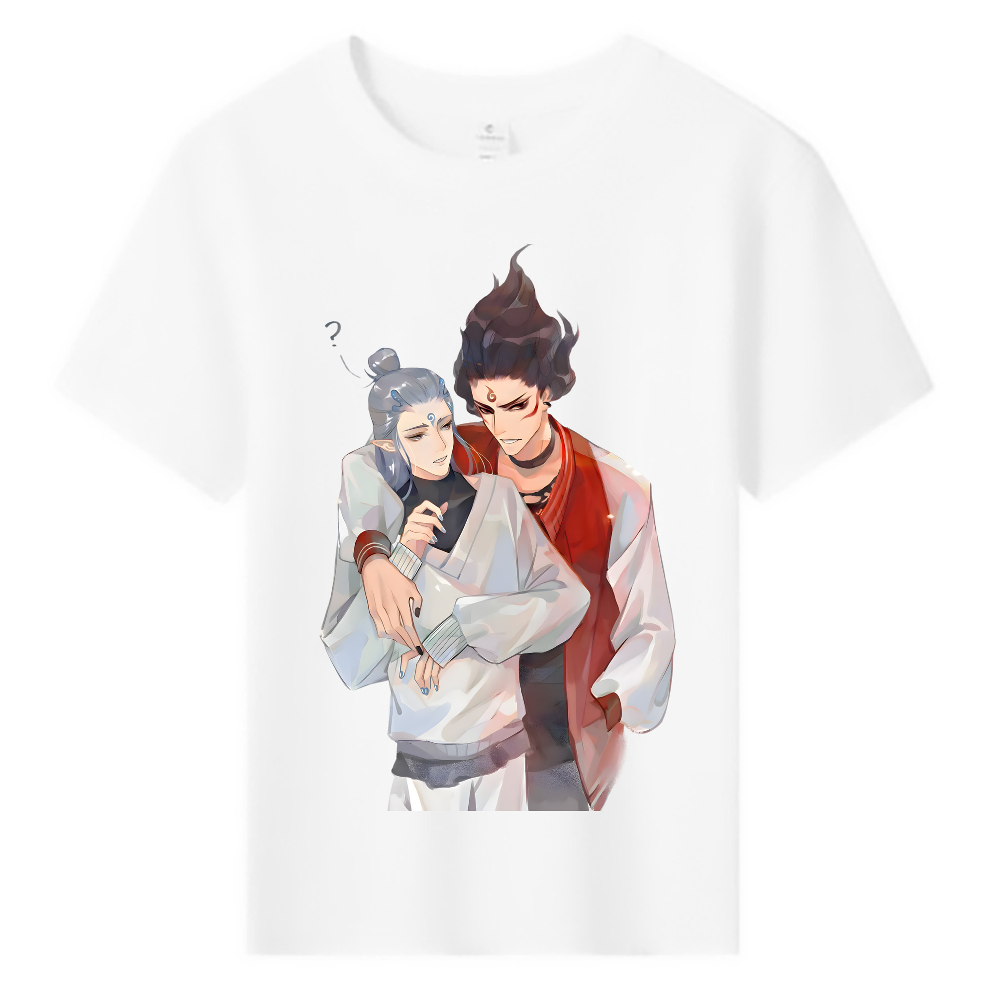 （画像用） Ne Zha 2 ナタ 魔童の大暴れ 綿100％キッズTシャツ（フロントプリント）
