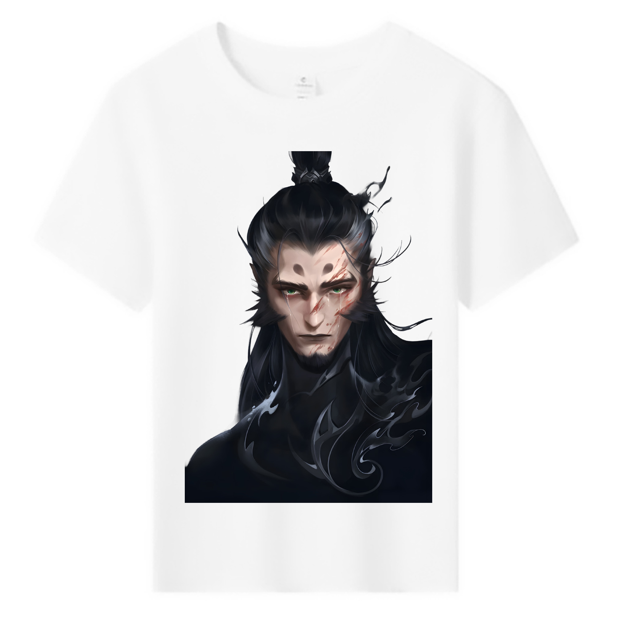 （画像用） Ne Zha 2 ナタ 魔童の大暴れ 綿100％キッズTシャツ（フロントプリント）