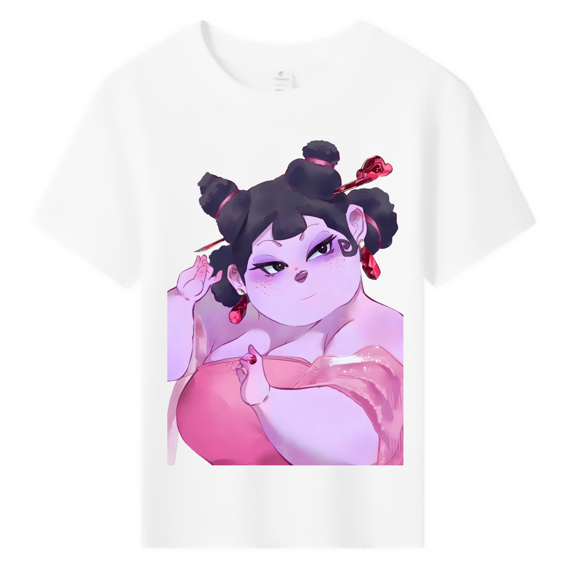 （画像用） Ne Zha 2 ナタ 魔童の大暴れ 綿100％キッズTシャツ（フロントプリント）