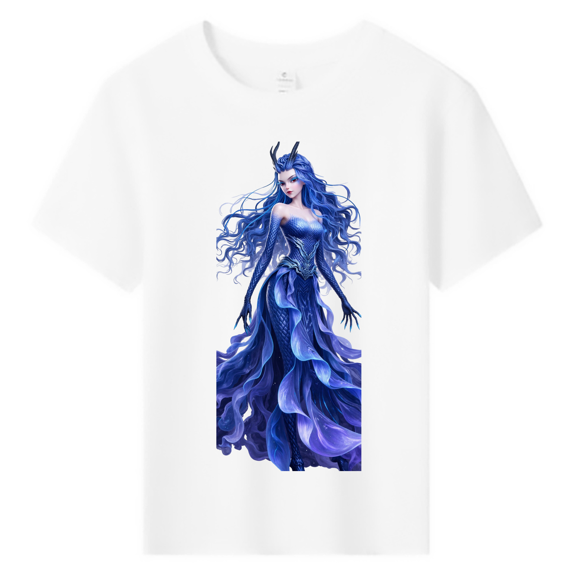 （画像用） Ne Zha 2 ナタ 魔童の大暴れ 綿100％キッズTシャツ（フロントプリント）