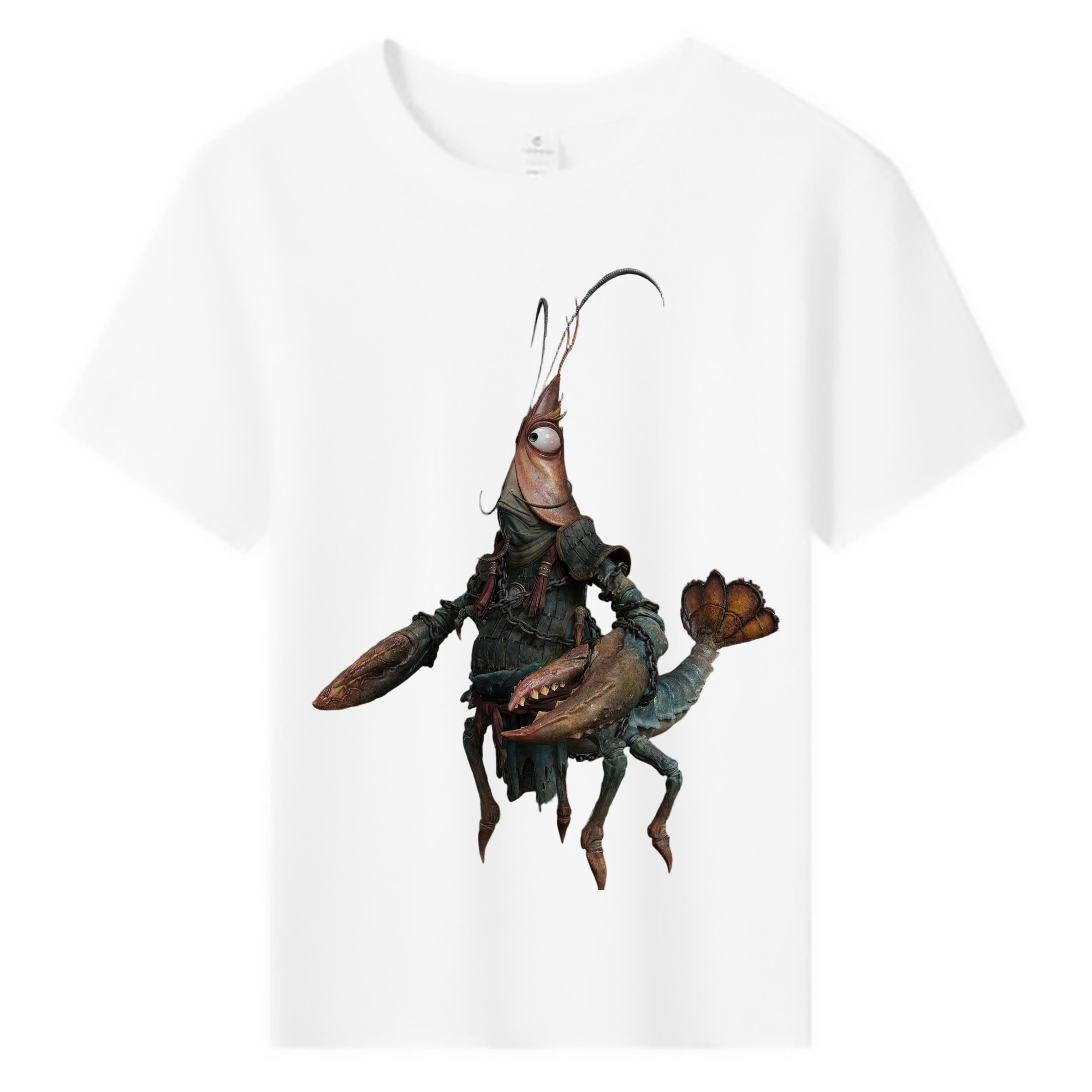 （画像用） Ne Zha 2 ナタ 魔童の大暴れ 綿100％キッズTシャツ（フロントプリント）