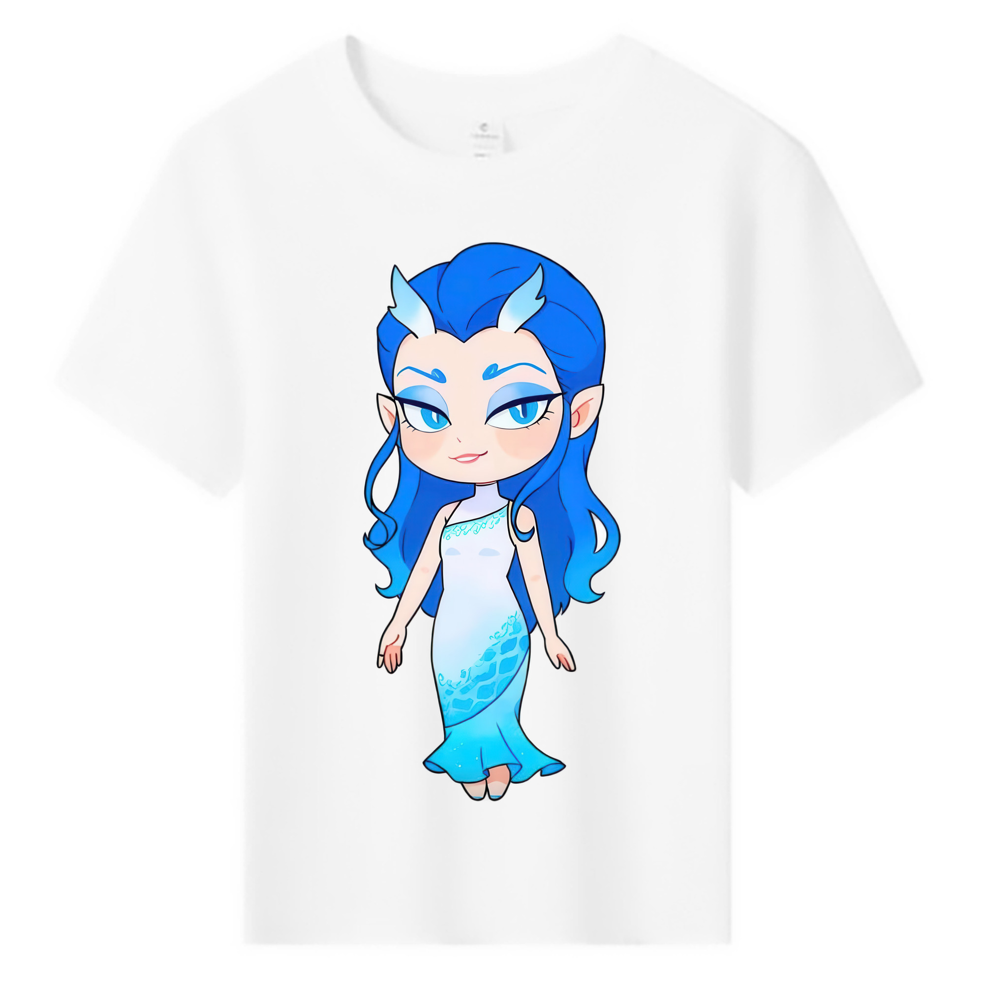 （画像用） Ne Zha 2 ナタ 魔童の大暴れ 綿100％キッズTシャツ（フロントプリント）
