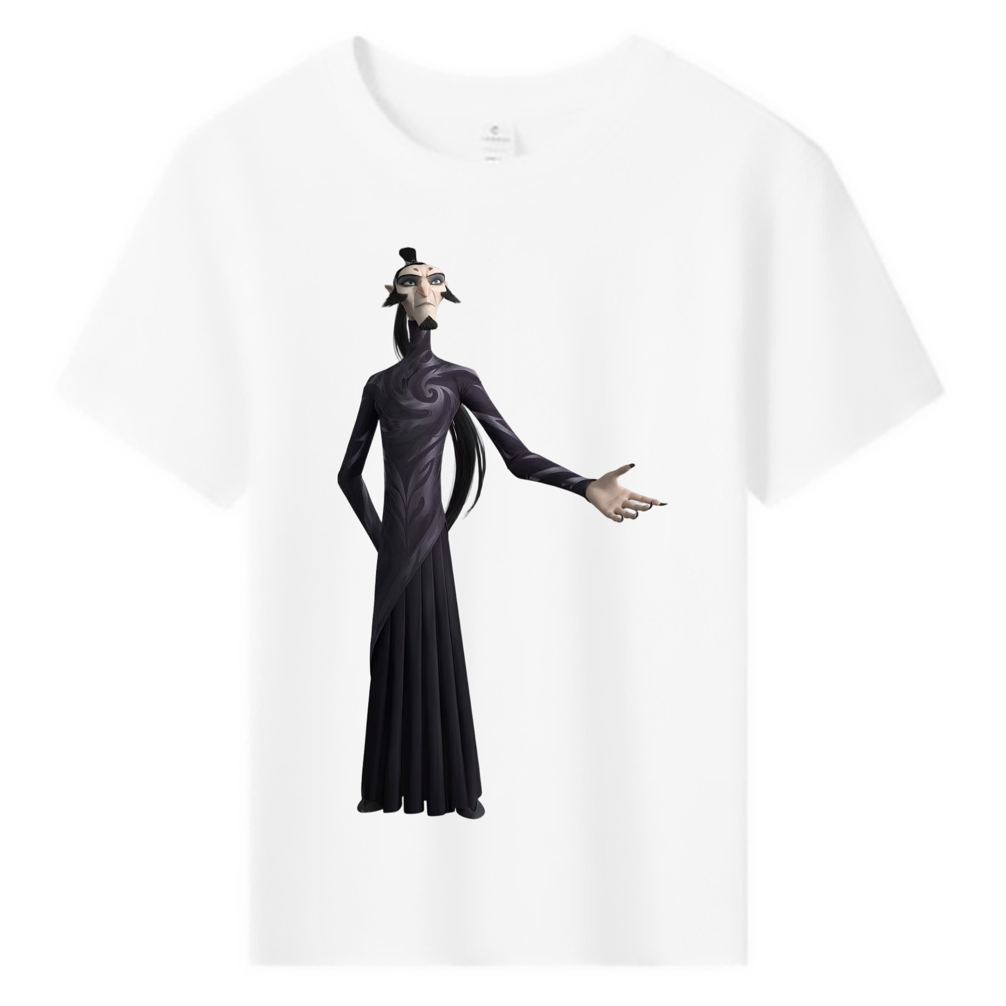 （画像用） Ne Zha 2 ナタ 魔童の大暴れ 綿100％キッズTシャツ（フロントプリント）
