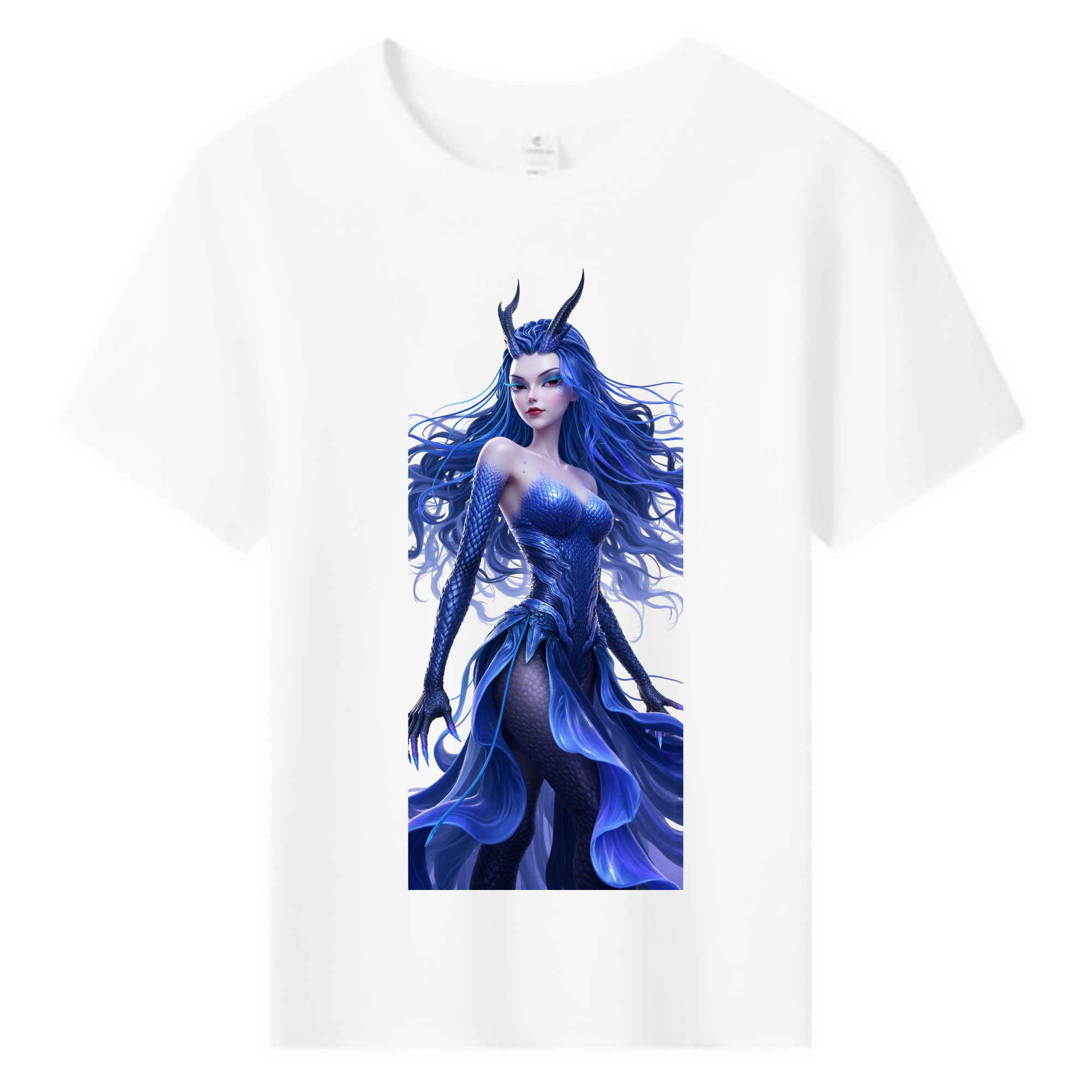 （画像用） Ne Zha 2 ナタ 魔童の大暴れ 綿100％キッズTシャツ（フロントプリント）