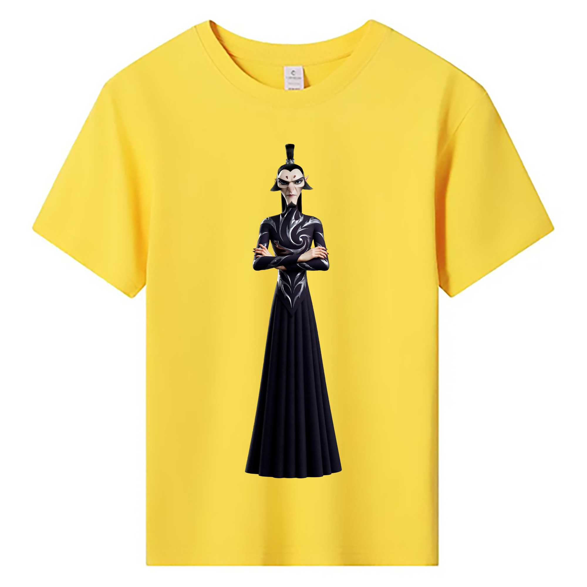 （画像用） Ne Zha 2 ナタ 魔童の大暴れ 綿100％キッズTシャツ（フロントプリント）