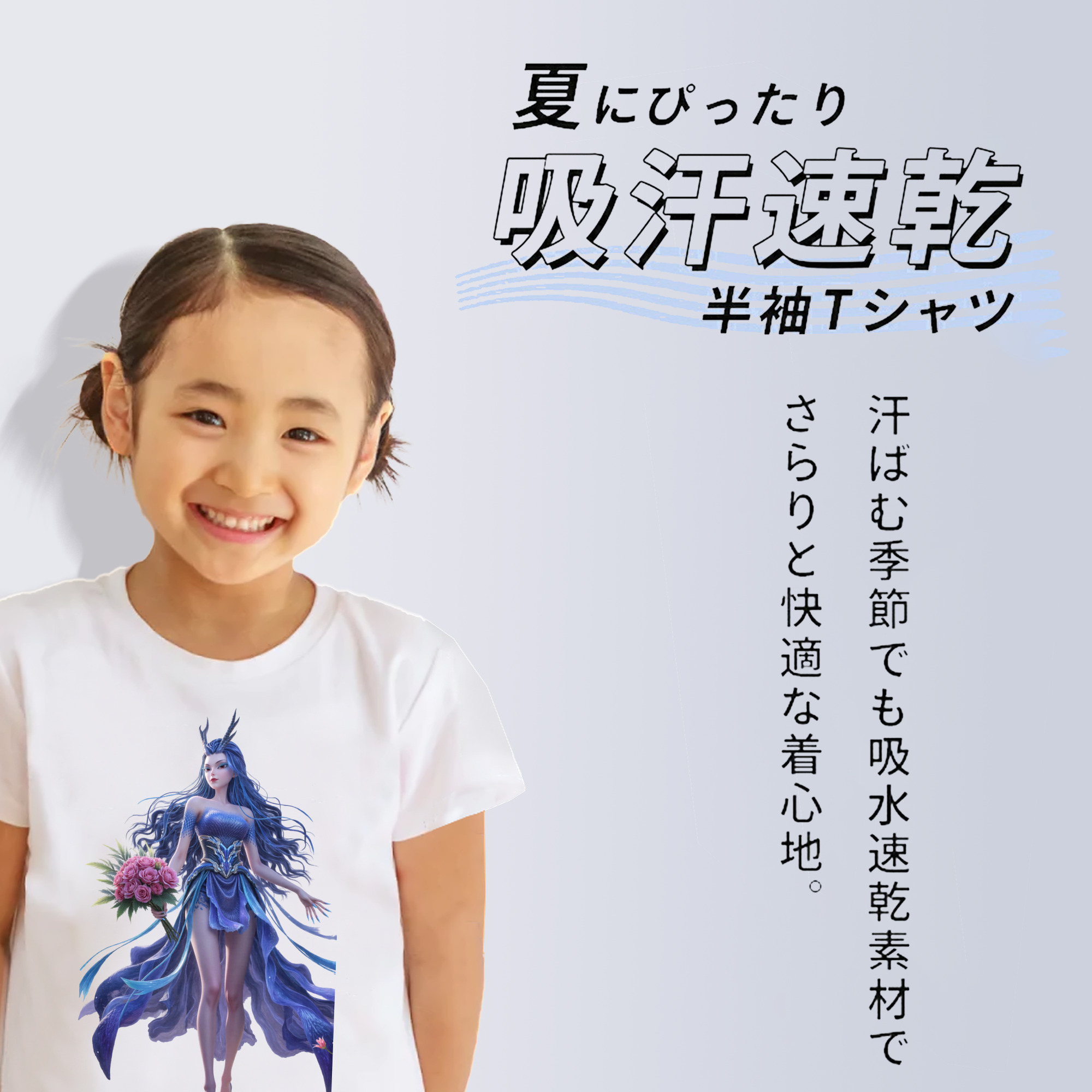 Ne Zha 2 ナタ 魔童の大暴れ 綿100％キッズTシャツ（フロントプリント）