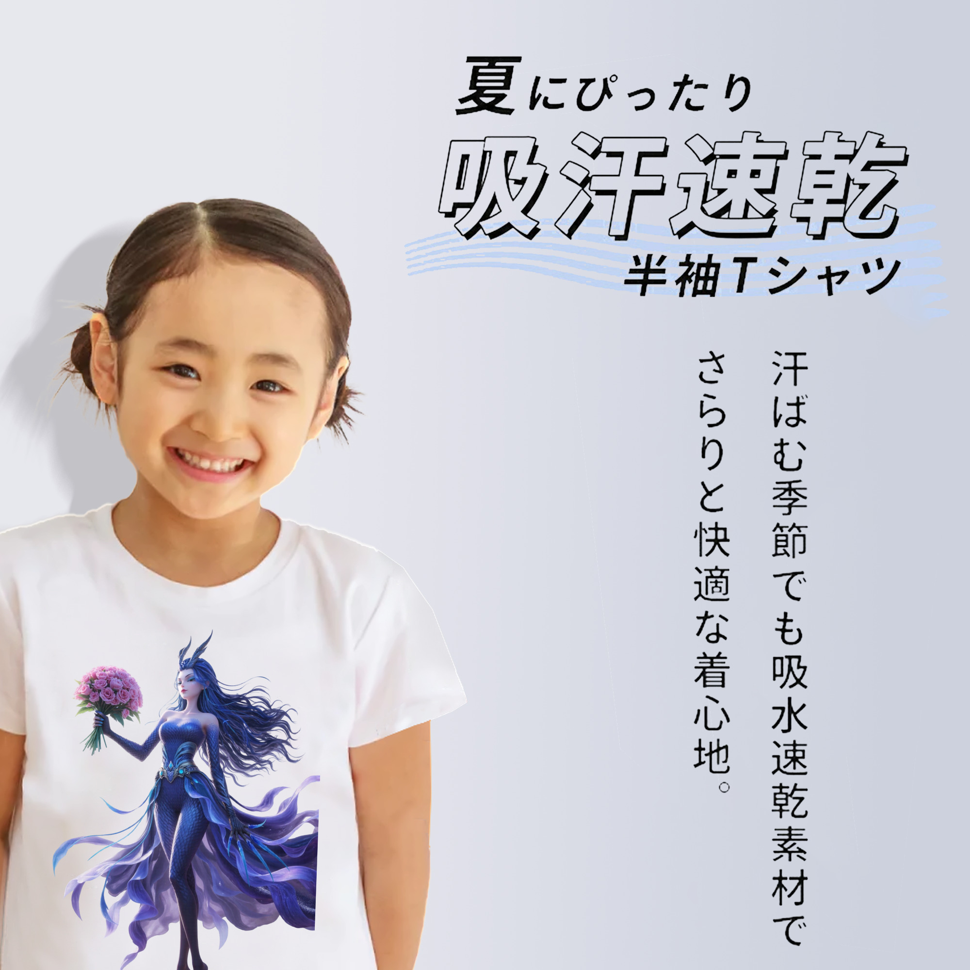 Ne Zha 2 ナタ 魔童の大暴れ 綿100％キッズTシャツ（フロントプリント）