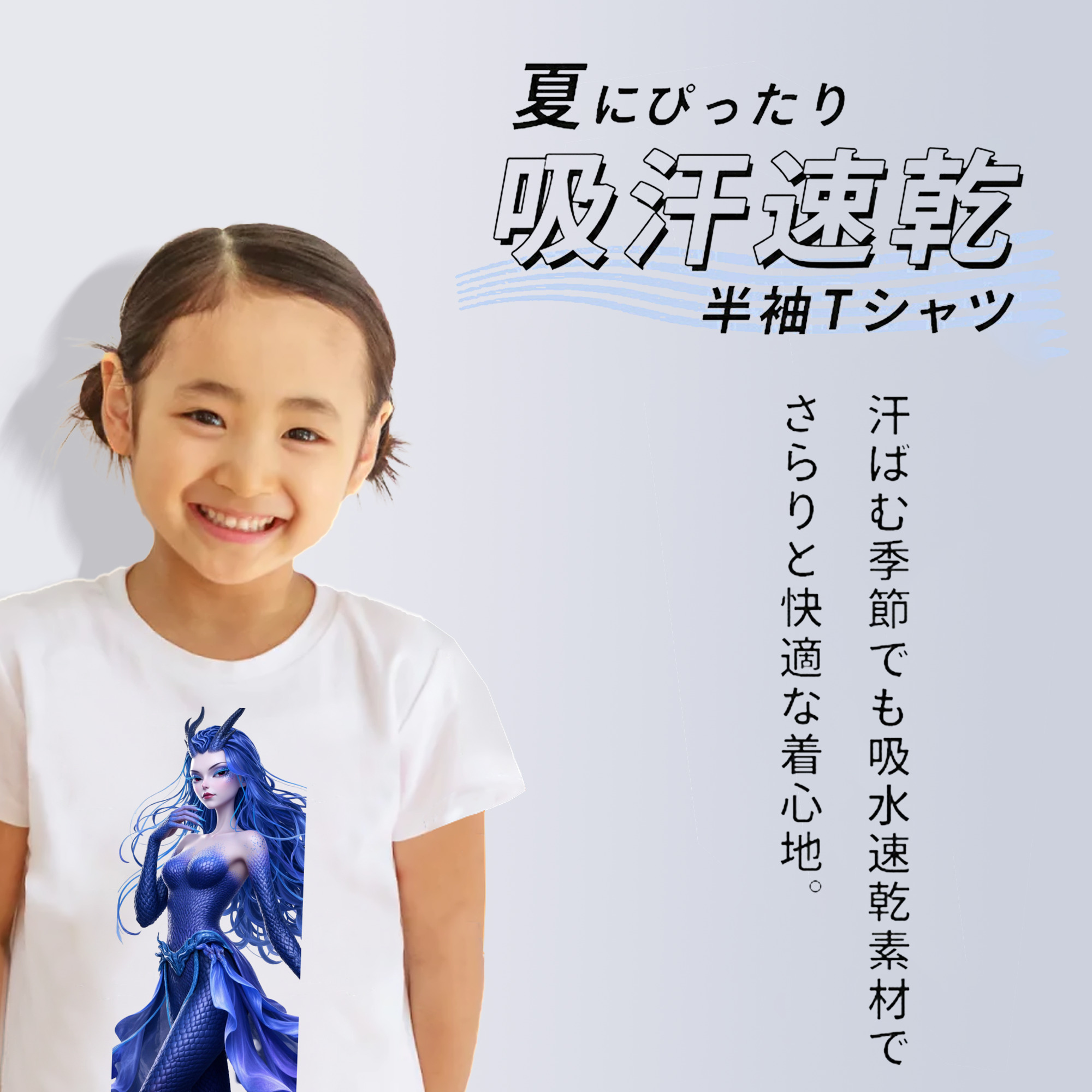 Ne Zha 2 ナタ 魔童の大暴れ 綿100％キッズTシャツ（フロントプリント）
