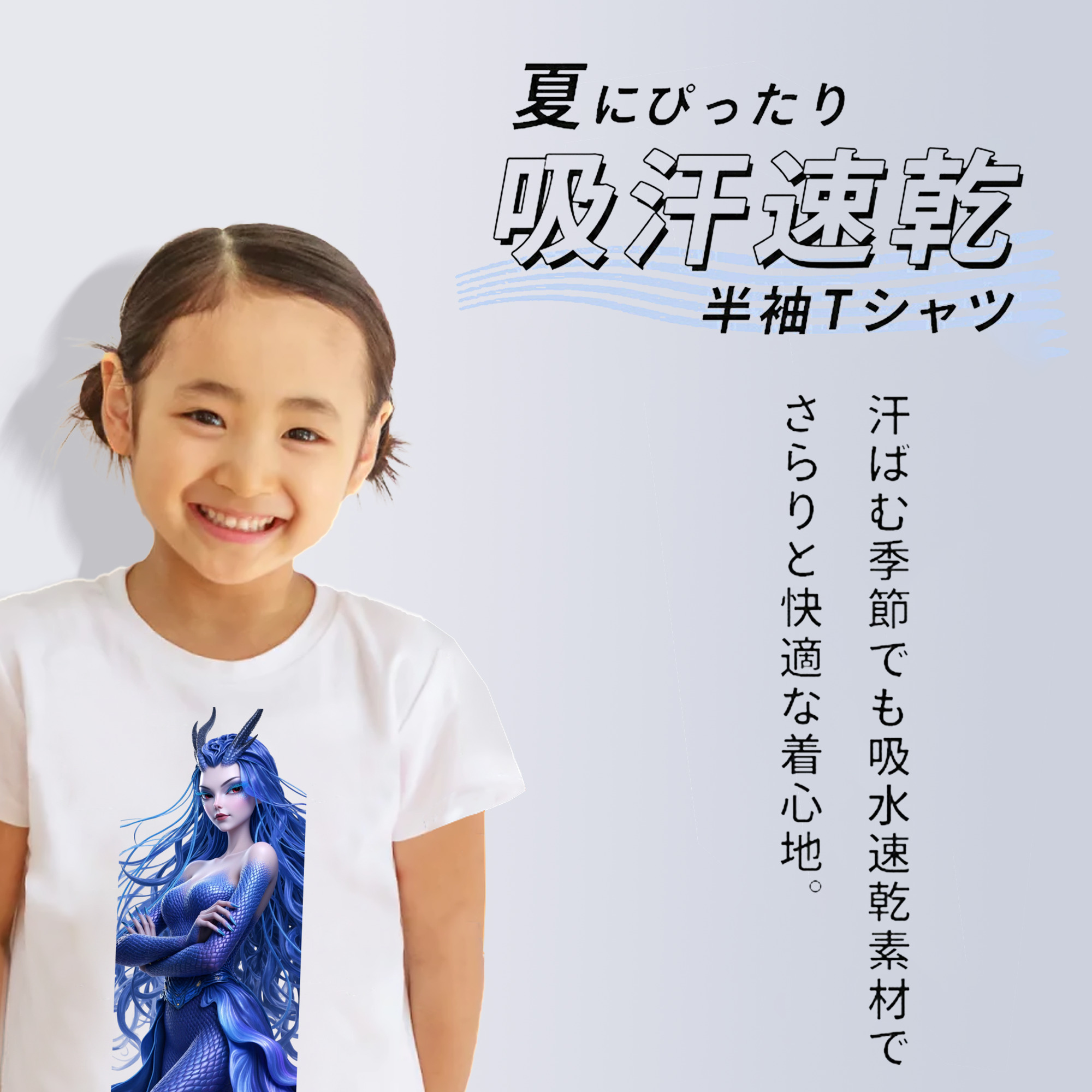 Ne Zha 2 ナタ 魔童の大暴れ 綿100％キッズTシャツ（フロントプリント）