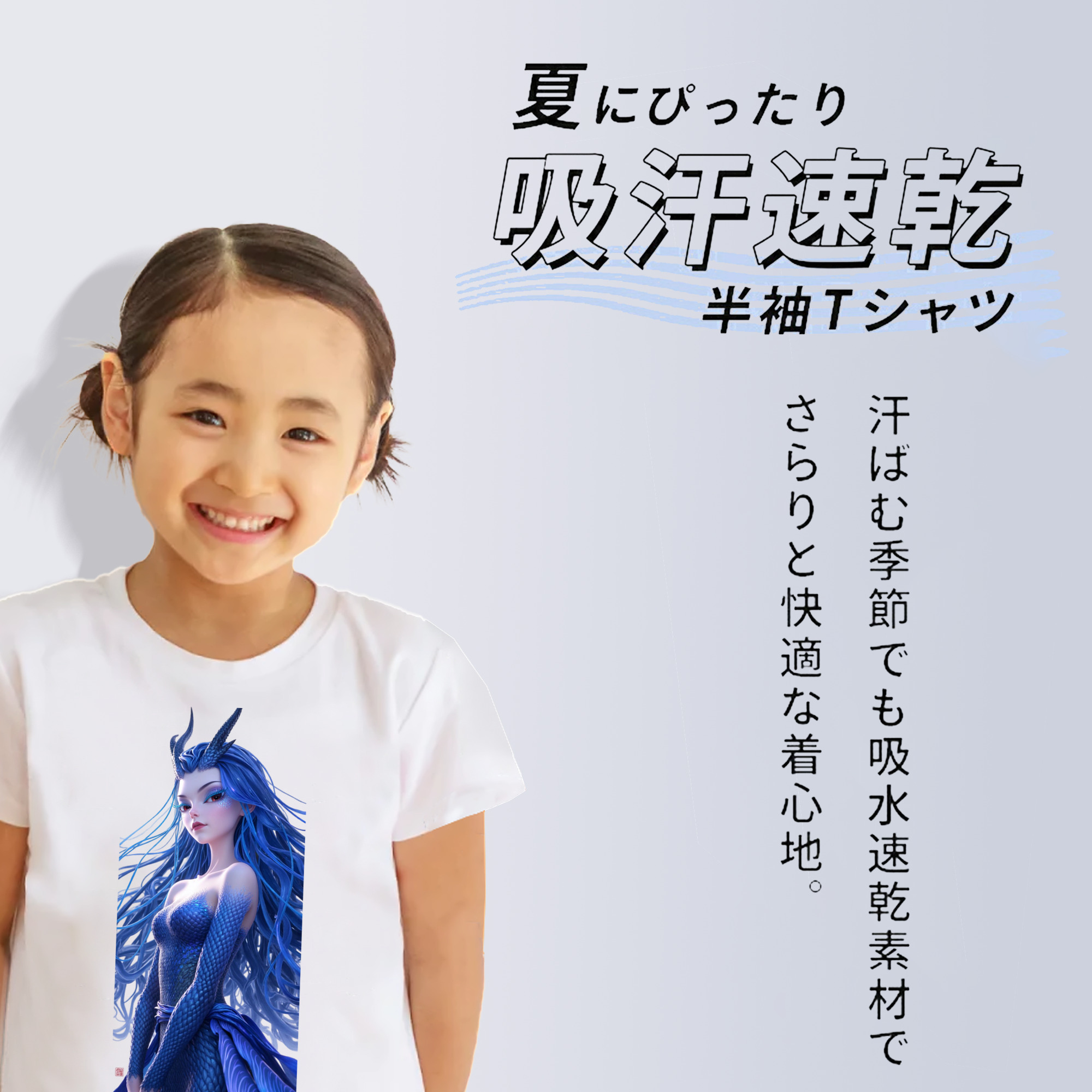 Ne Zha 2 ナタ 魔童の大暴れ 綿100％キッズTシャツ（フロントプリント）