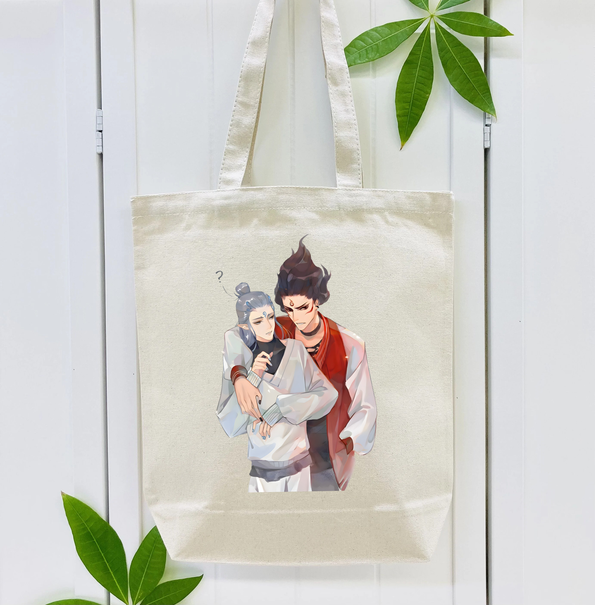 Ne Zha 2 ナタ 魔童の大暴れ 縦型キャンバス生地手提げバッグ　トートバッグ