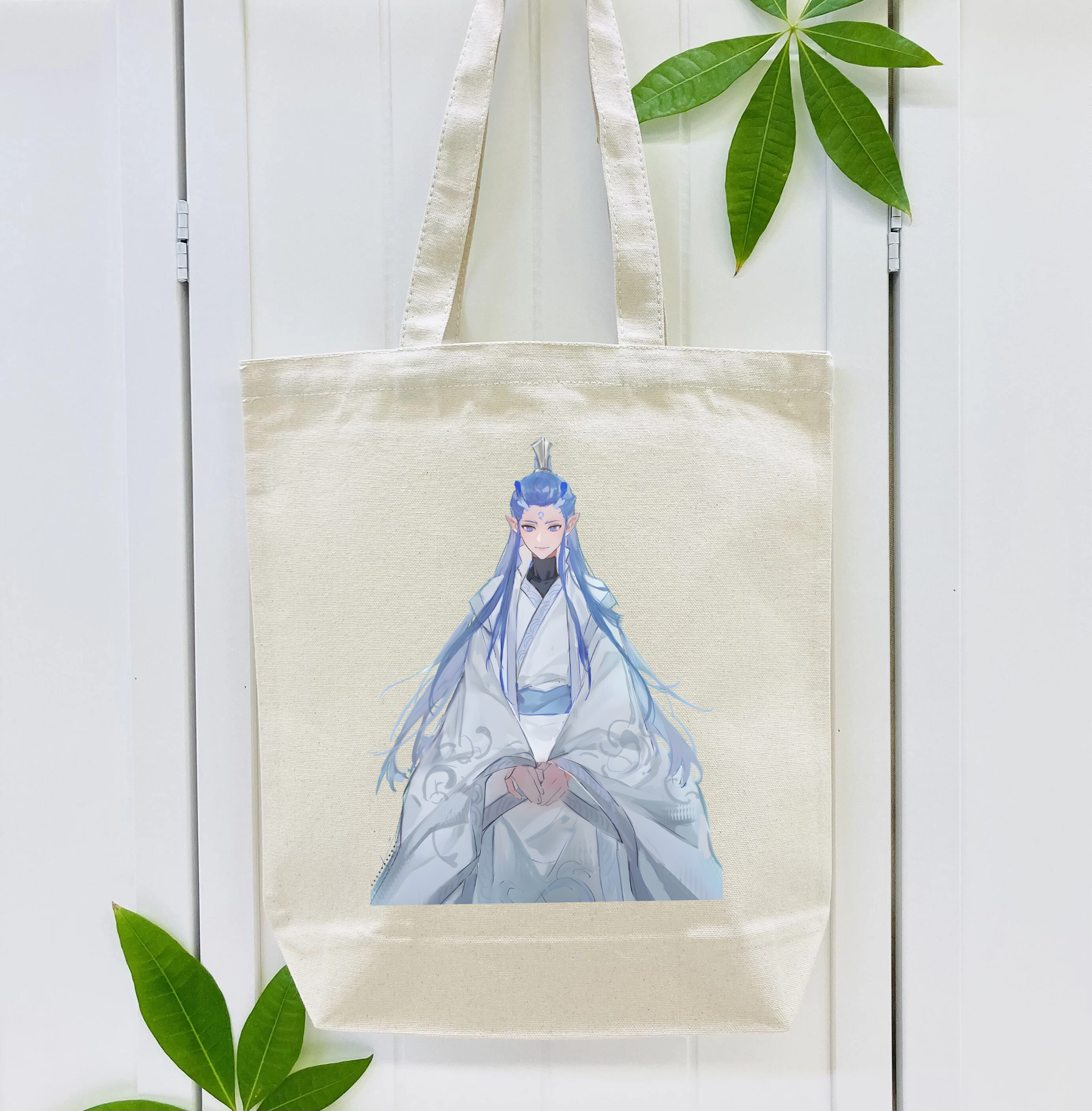 Ne Zha 2 ナタ 魔童の大暴れ 縦型キャンバス生地手提げバッグ　トートバッグ