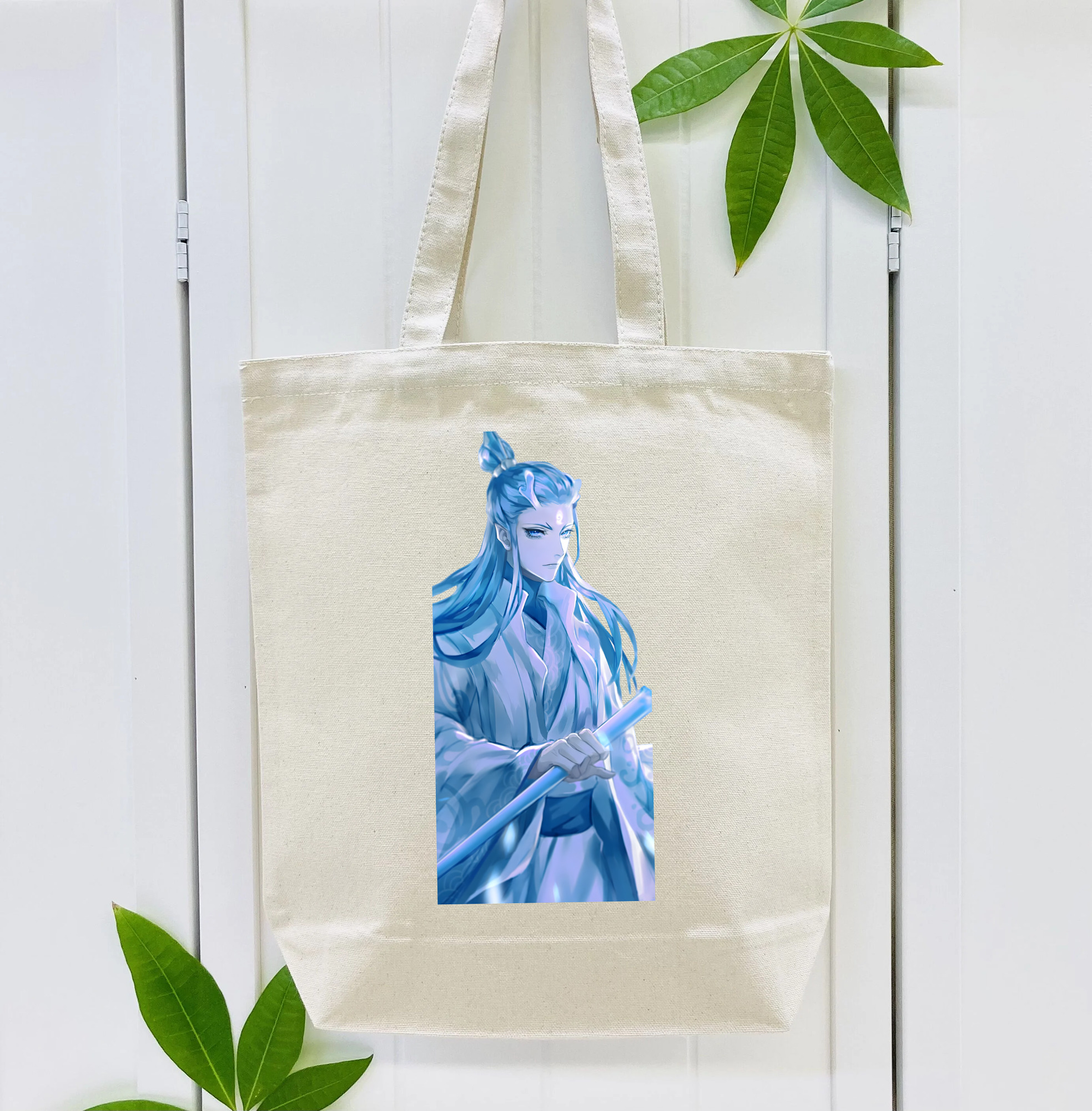 Ne Zha 2 ナタ 魔童の大暴れ 縦型キャンバス生地手提げバッグ　トートバッグ