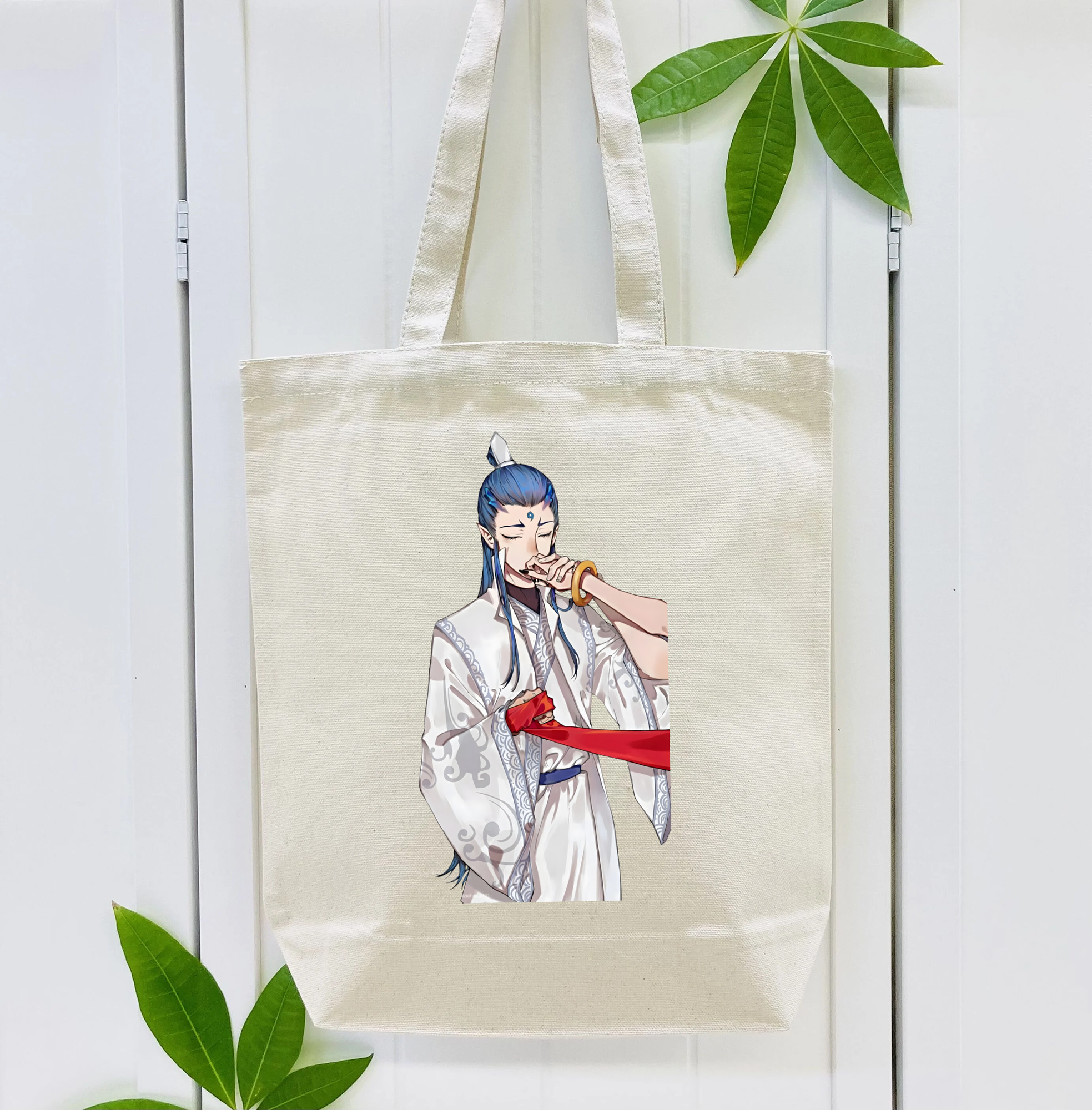 Ne Zha 2 ナタ 魔童の大暴れ 縦型キャンバス生地手提げバッグ　トートバッグ