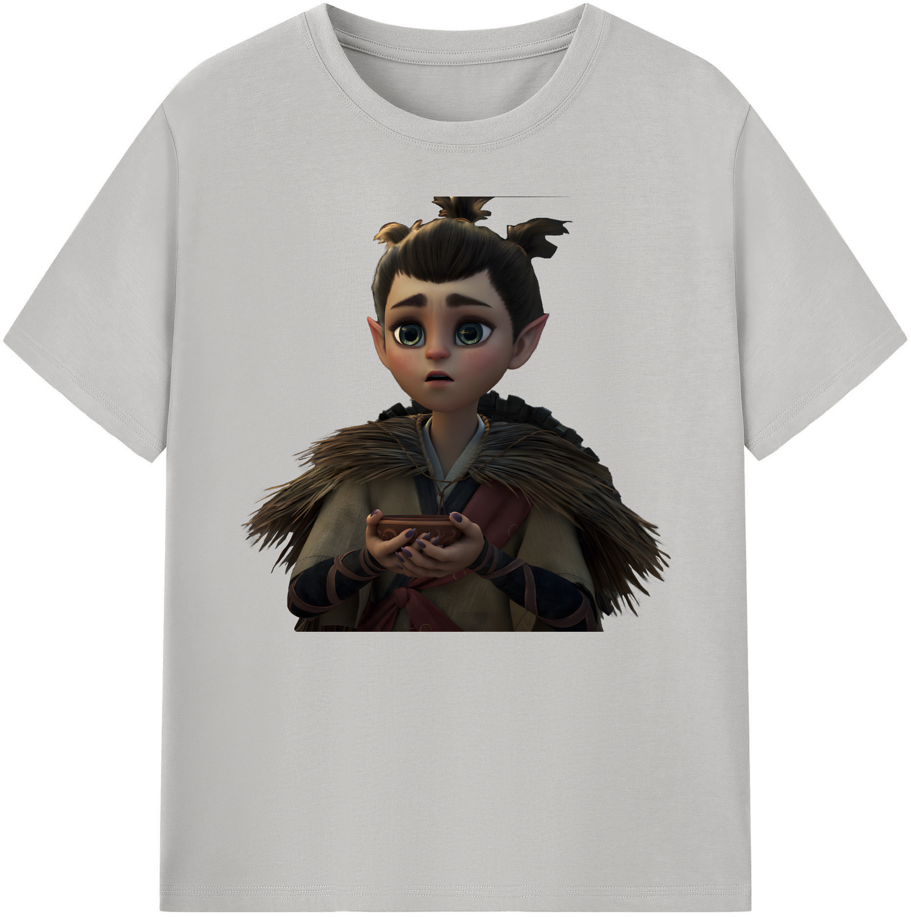（画像用） Ne Zha 2 ナタ 魔童の大暴れ 綿100％ メンズ半袖Tシャツ｜肌触りやわらか＆通気性