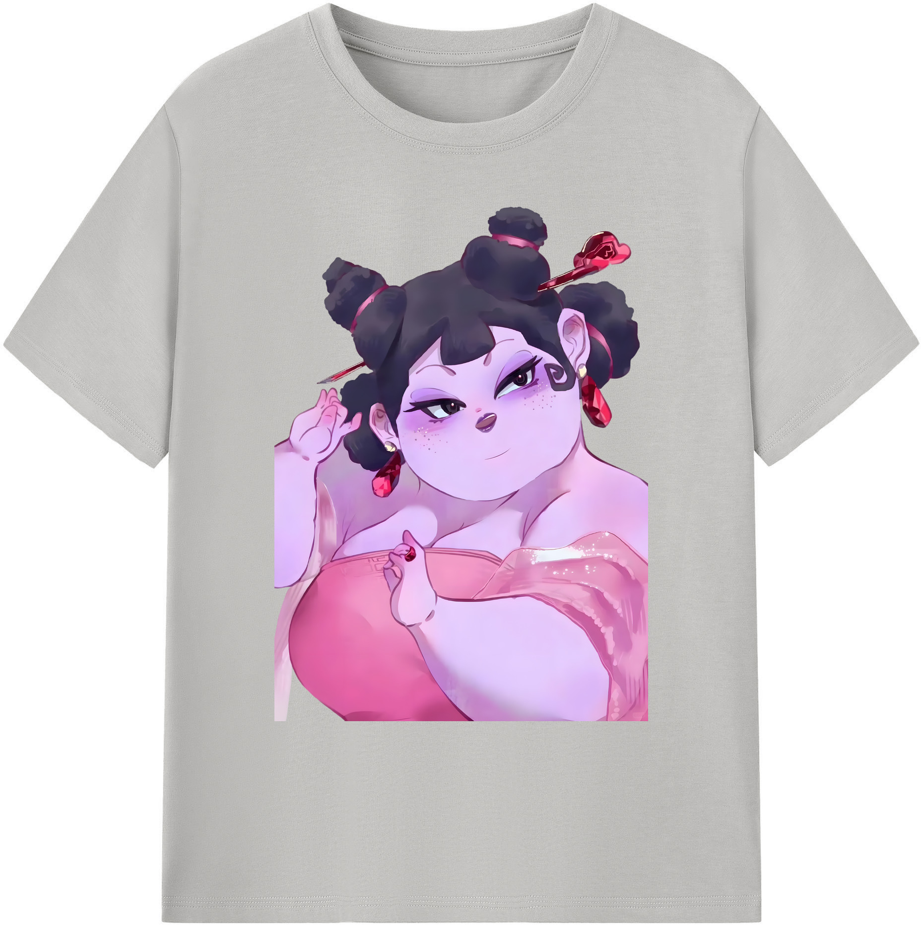 （画像用） Ne Zha 2 ナタ 魔童の大暴れ 綿100％ メンズ半袖Tシャツ｜肌触りやわらか＆通気性