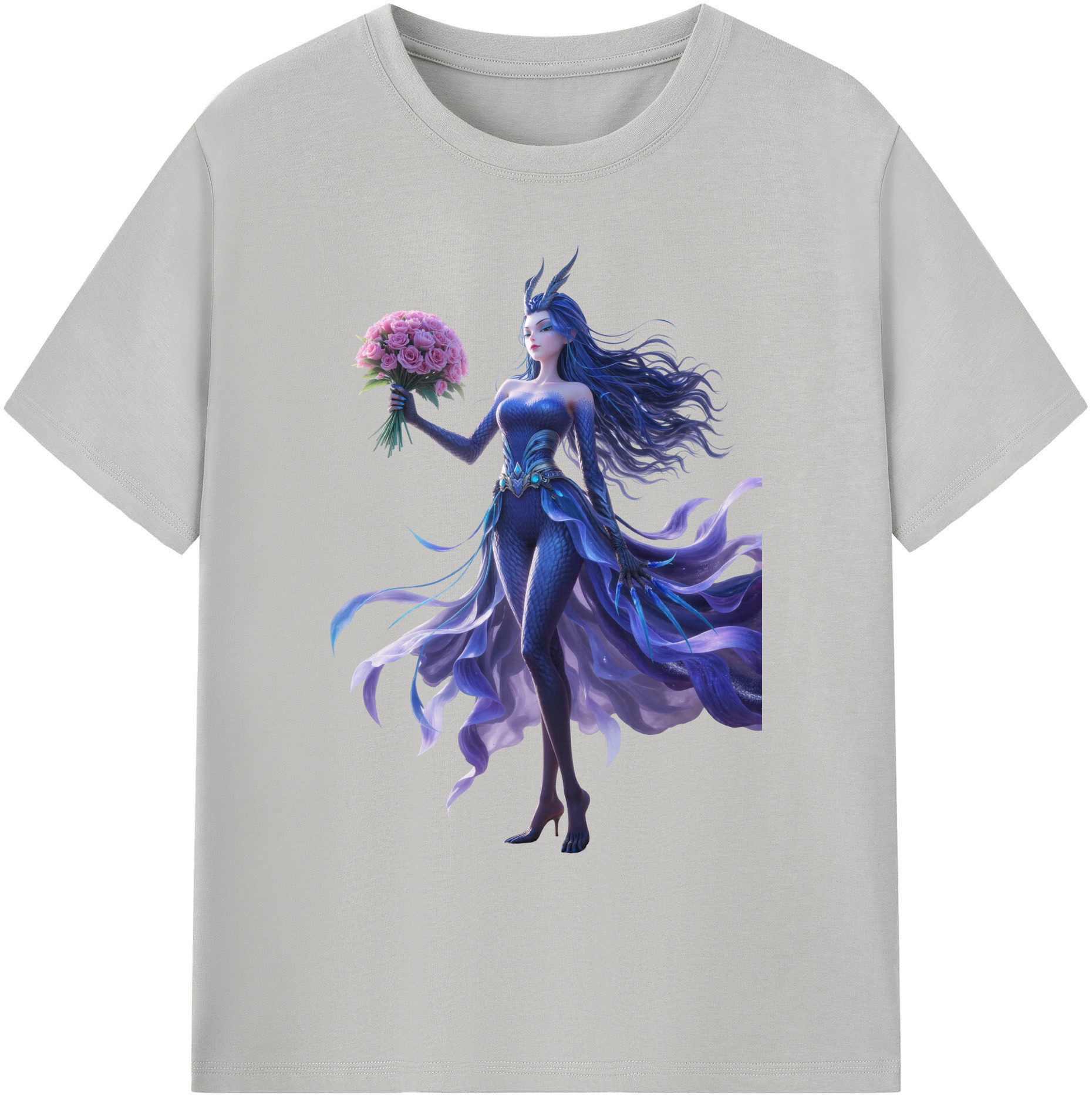 （画像用） Ne Zha 2 ナタ 魔童の大暴れ 綿100％ メンズ半袖Tシャツ｜肌触りやわらか＆通気性