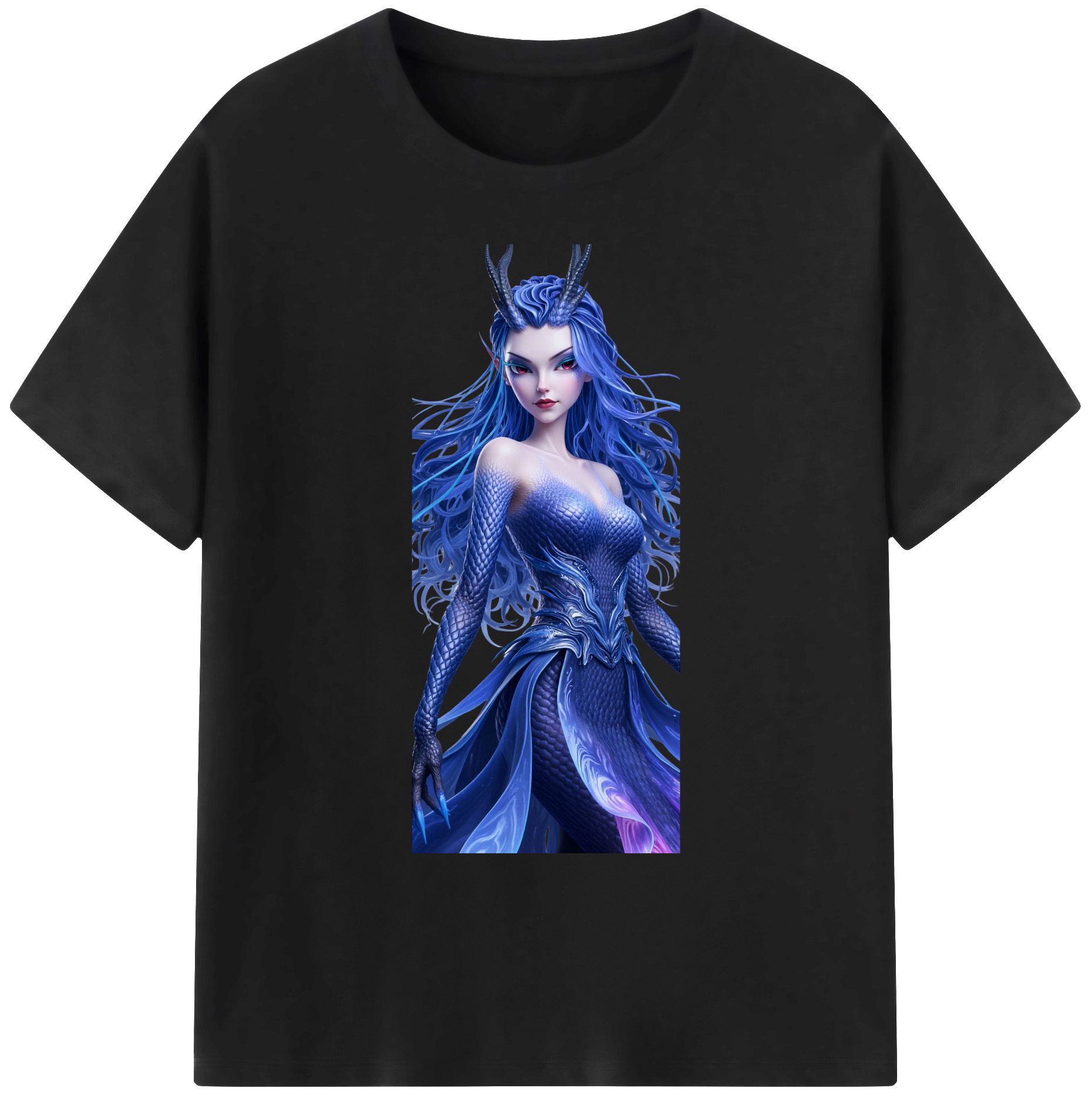 （画像用） Ne Zha 2 ナタ 魔童の大暴れ 綿100％ メンズ半袖Tシャツ｜肌触りやわらか＆通気性