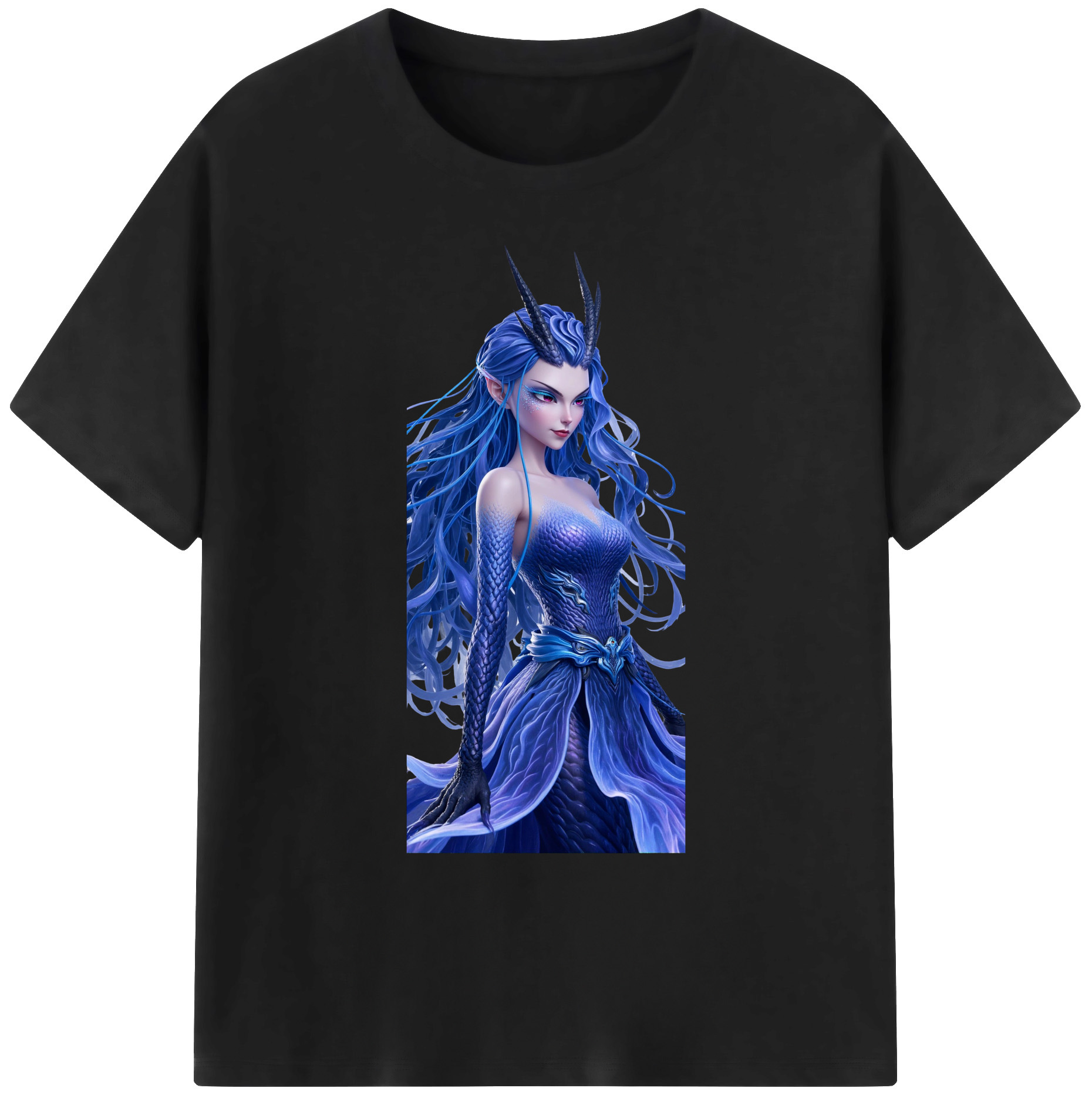 （画像用） Ne Zha 2 ナタ 魔童の大暴れ 綿100％ メンズ半袖Tシャツ｜肌触りやわらか＆通気性
