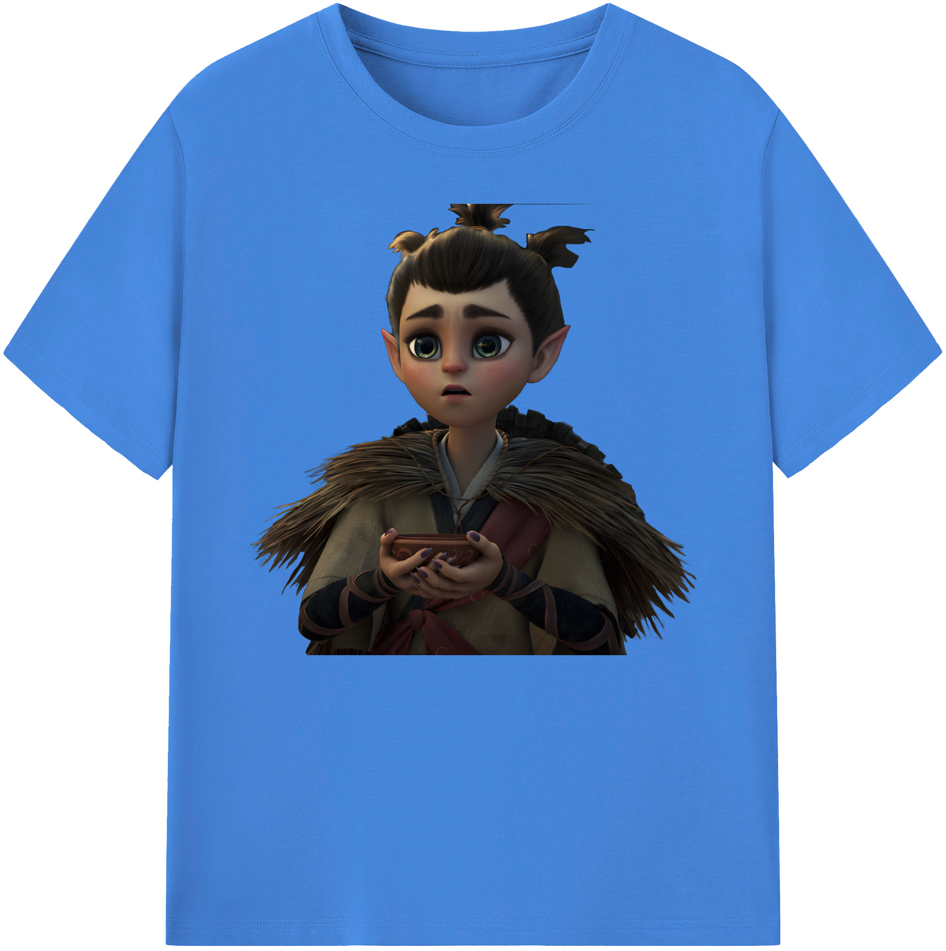 （画像用） Ne Zha 2 ナタ 魔童の大暴れ 綿100％ メンズ半袖Tシャツ｜肌触りやわらか＆通気性