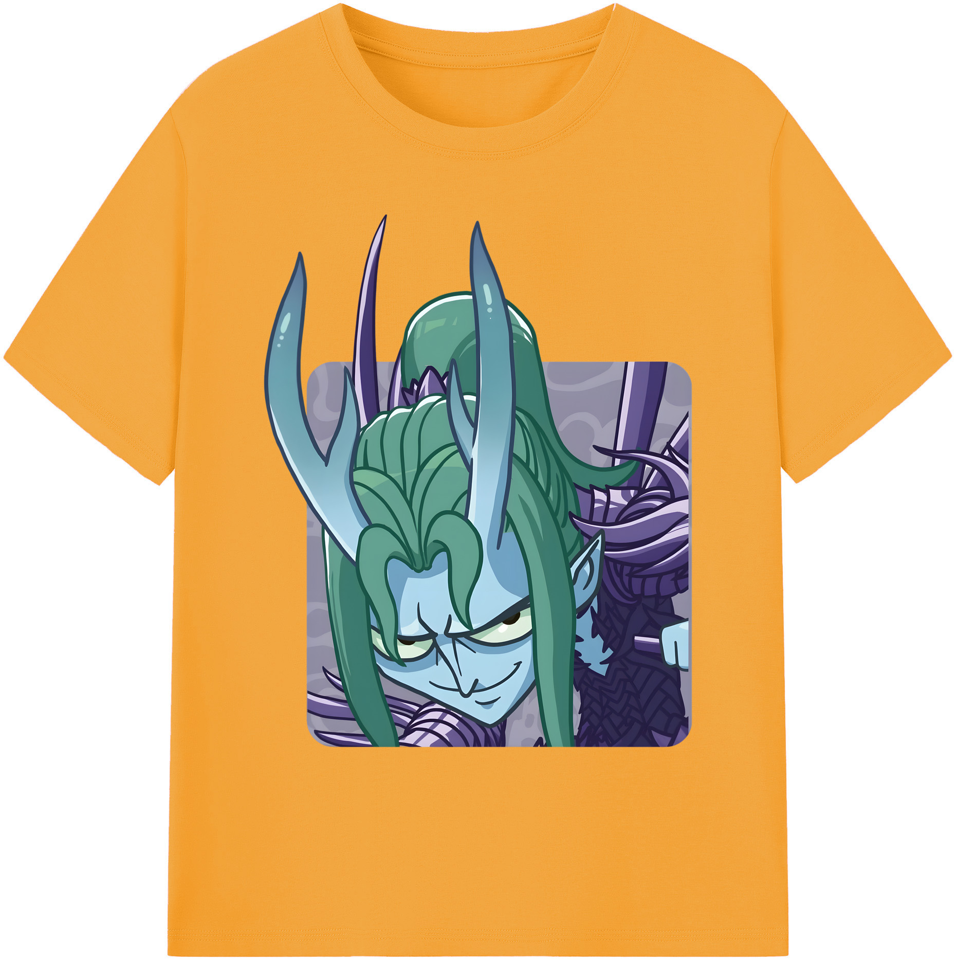 （画像用） Ne Zha 2 ナタ 魔童の大暴れ 綿100％ メンズ半袖Tシャツ｜肌触りやわらか＆通気性