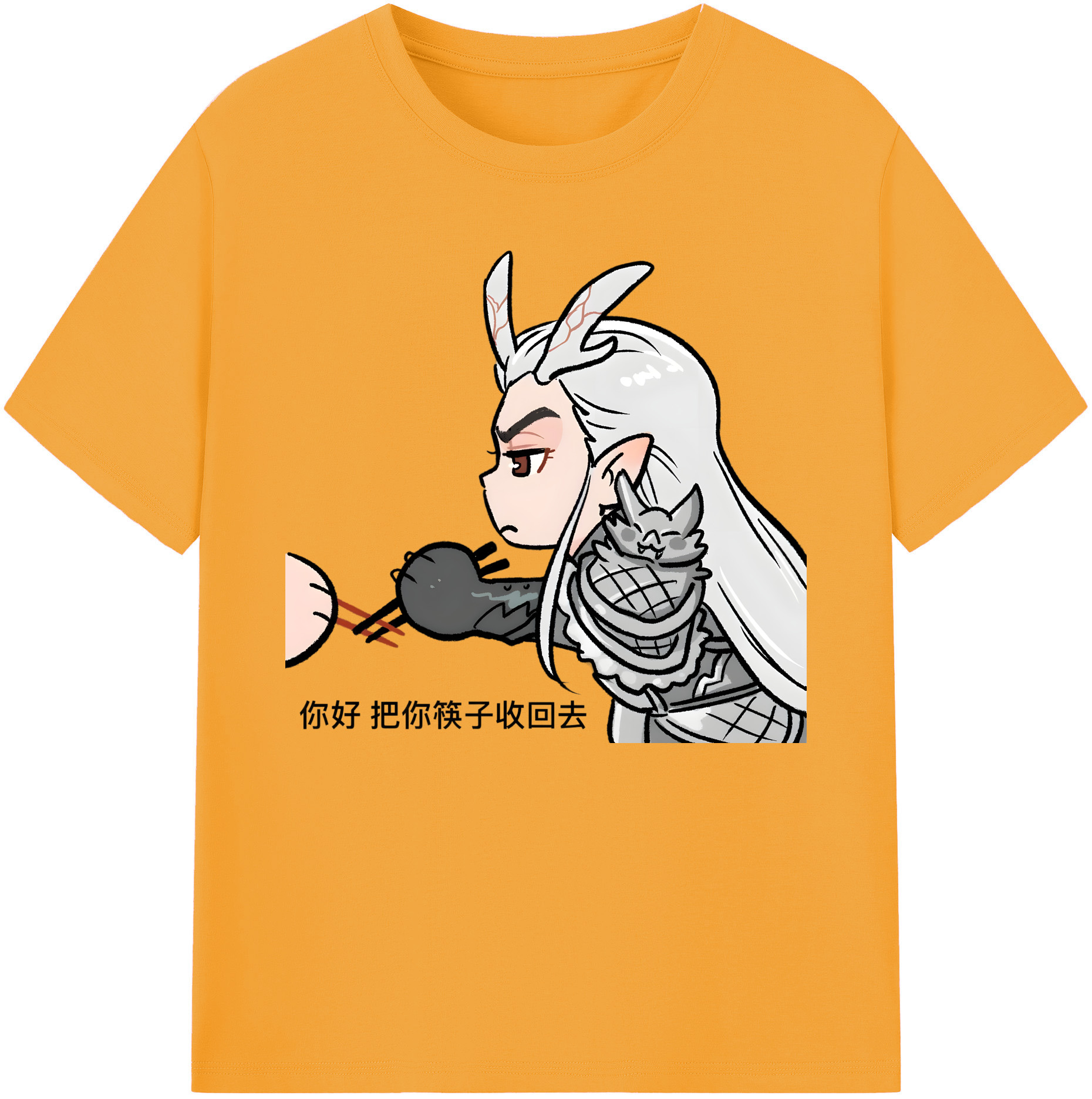 （画像用） Ne Zha 2 ナタ 魔童の大暴れ 綿100％ メンズ半袖Tシャツ｜肌触りやわらか＆通気性