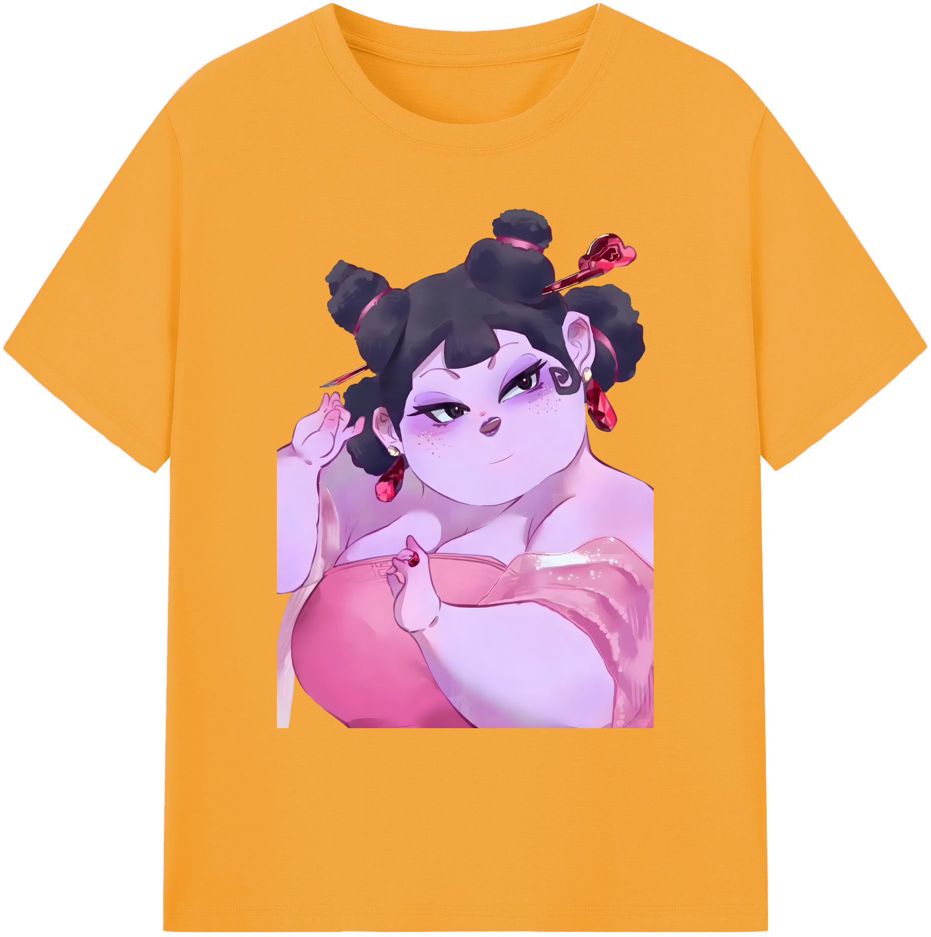 （画像用） Ne Zha 2 ナタ 魔童の大暴れ 綿100％ メンズ半袖Tシャツ｜肌触りやわらか＆通気性