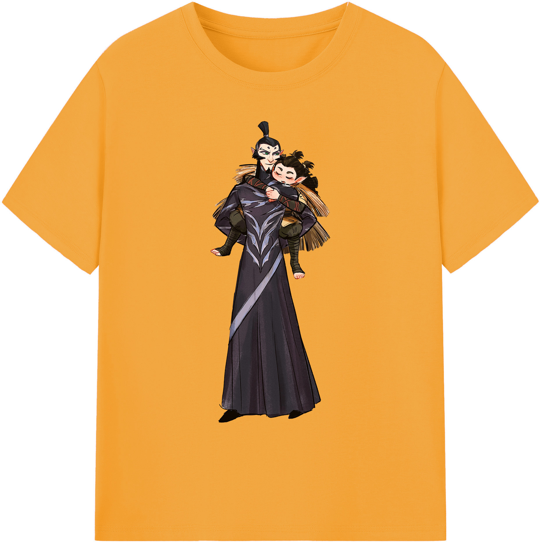 （画像用） Ne Zha 2 ナタ 魔童の大暴れ 綿100％ メンズ半袖Tシャツ｜肌触りやわらか＆通気性