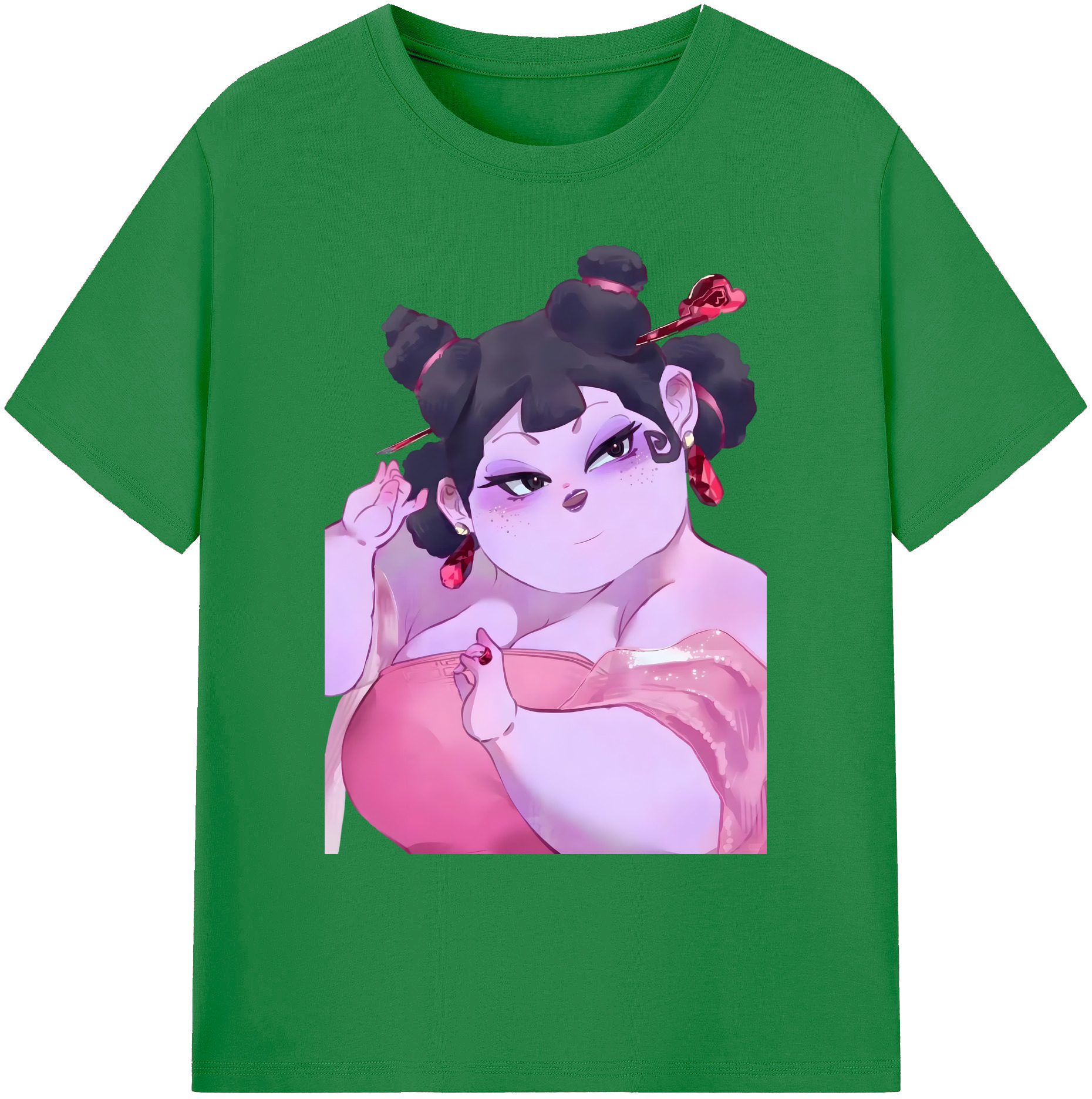 （画像用） Ne Zha 2 ナタ 魔童の大暴れ 綿100％ メンズ半袖Tシャツ｜肌触りやわらか＆通気性