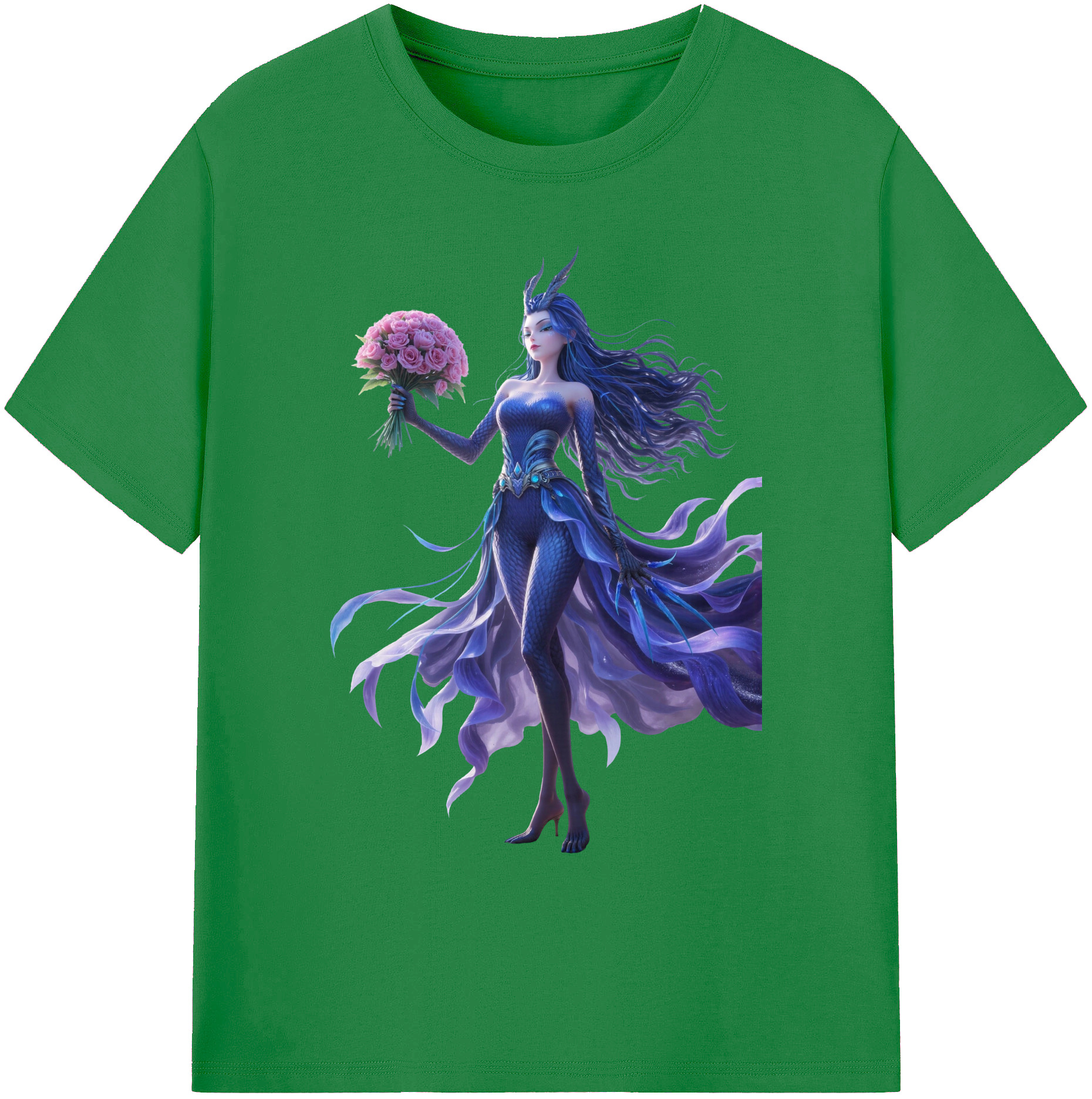 （画像用） Ne Zha 2 ナタ 魔童の大暴れ 綿100％ メンズ半袖Tシャツ｜肌触りやわらか＆通気性