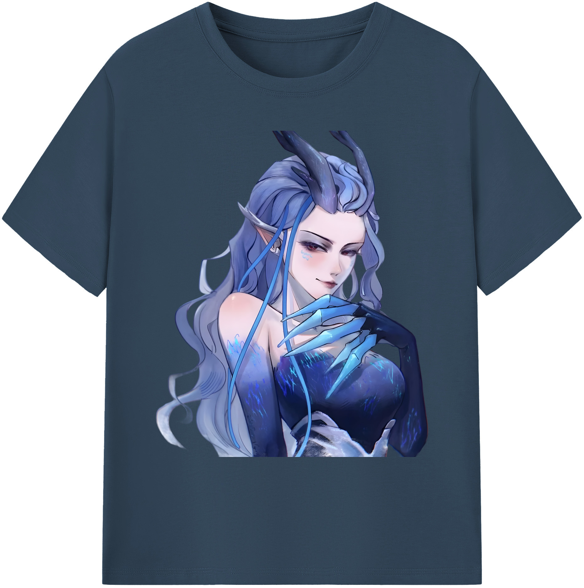 （画像用） Ne Zha 2 ナタ 魔童の大暴れ 綿100％ メンズ半袖Tシャツ｜肌触りやわらか＆通気性