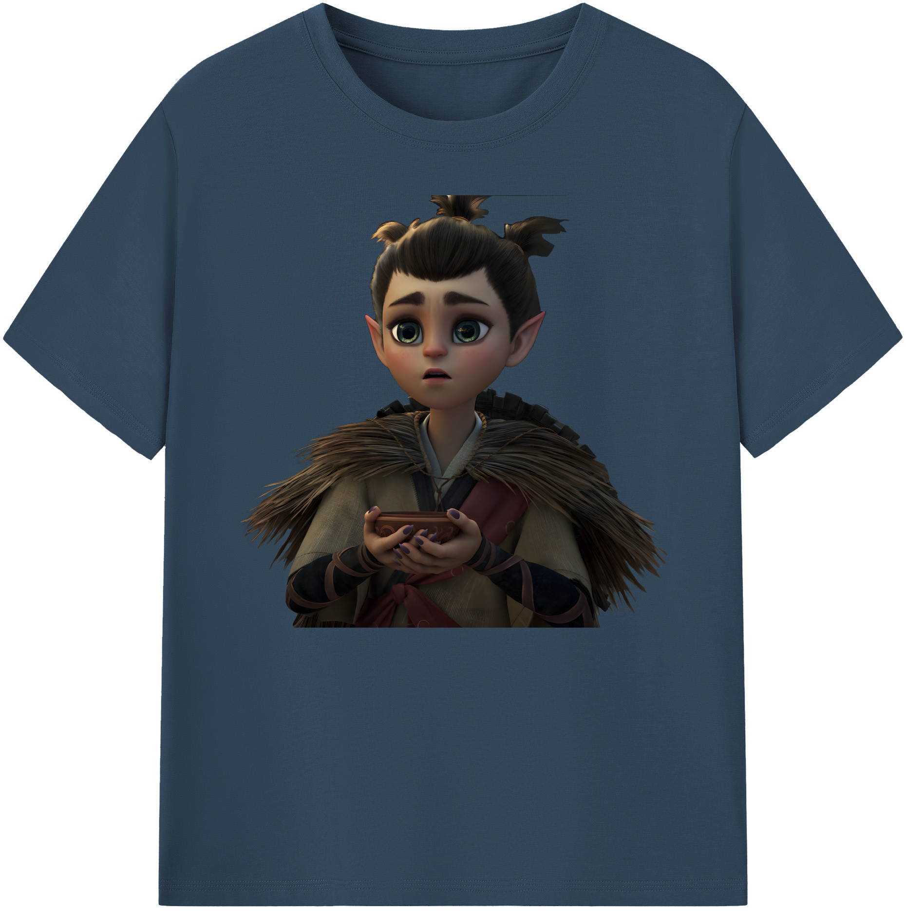 （画像用） Ne Zha 2 ナタ 魔童の大暴れ 綿100％ メンズ半袖Tシャツ｜肌触りやわらか＆通気性