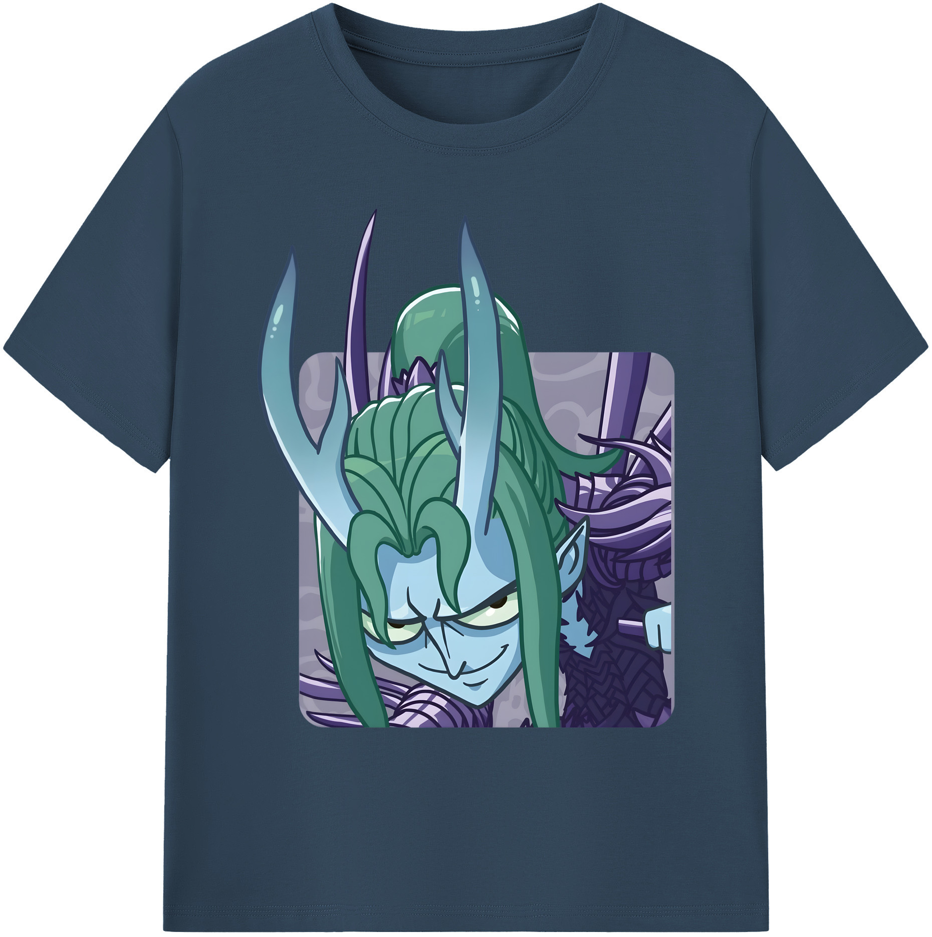 （画像用） Ne Zha 2 ナタ 魔童の大暴れ 綿100％ メンズ半袖Tシャツ｜肌触りやわらか＆通気性