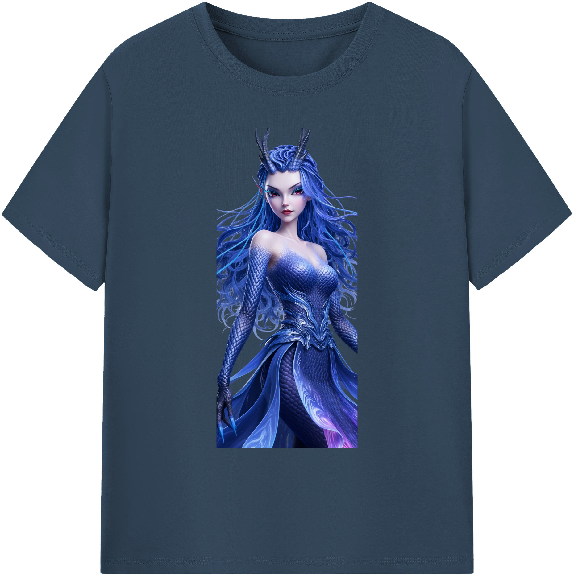 （画像用） Ne Zha 2 ナタ 魔童の大暴れ 綿100％ メンズ半袖Tシャツ｜肌触りやわらか＆通気性