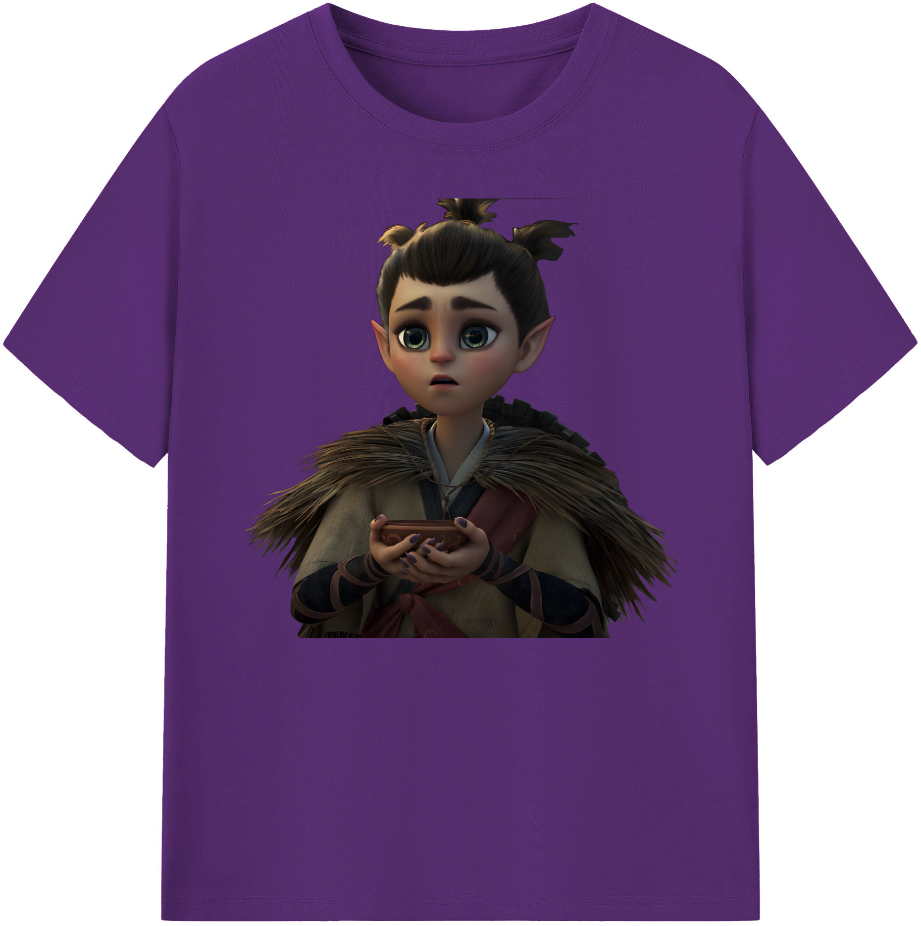（画像用） Ne Zha 2 ナタ 魔童の大暴れ 綿100％ メンズ半袖Tシャツ｜肌触りやわらか＆通気性