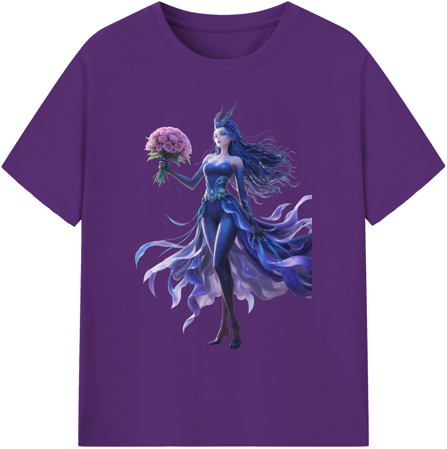（画像用） Ne Zha 2 ナタ 魔童の大暴れ 綿100％ メンズ半袖Tシャツ｜肌触りやわらか＆通気性