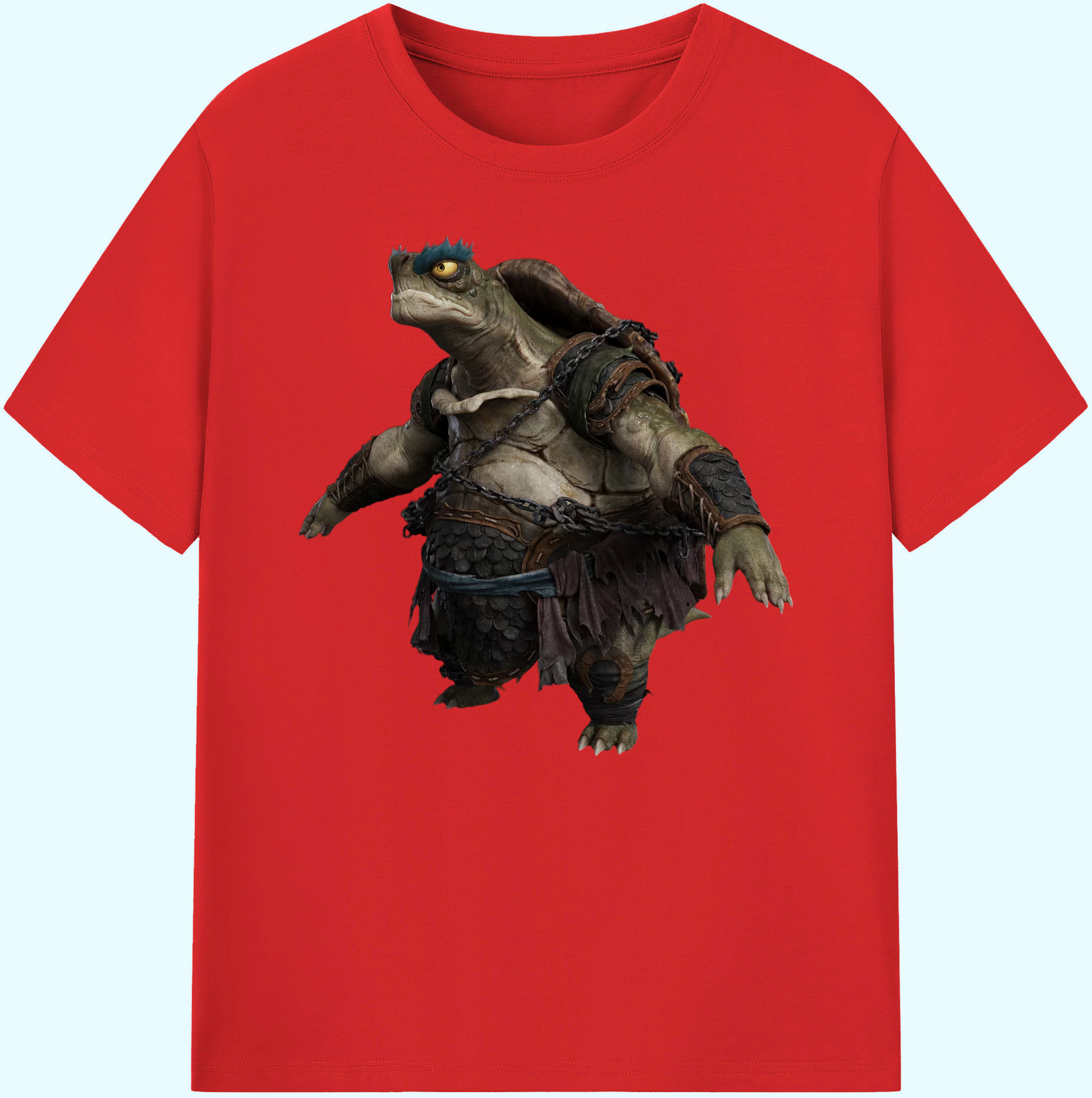 （画像用） Ne Zha 2 ナタ 魔童の大暴れ 綿100％ メンズ半袖Tシャツ｜肌触りやわらか＆通気性