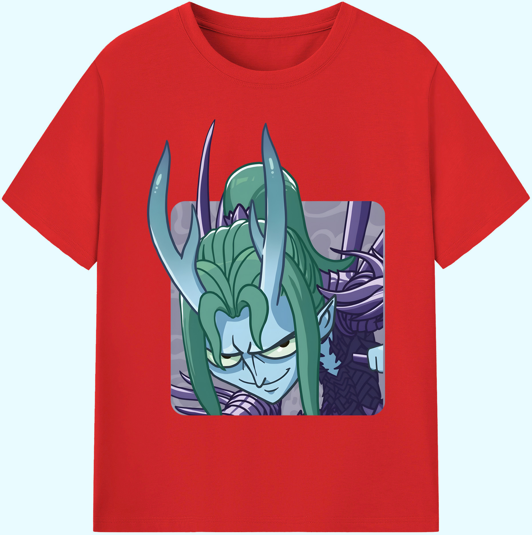 （画像用） Ne Zha 2 ナタ 魔童の大暴れ 綿100％ メンズ半袖Tシャツ｜肌触りやわらか＆通気性